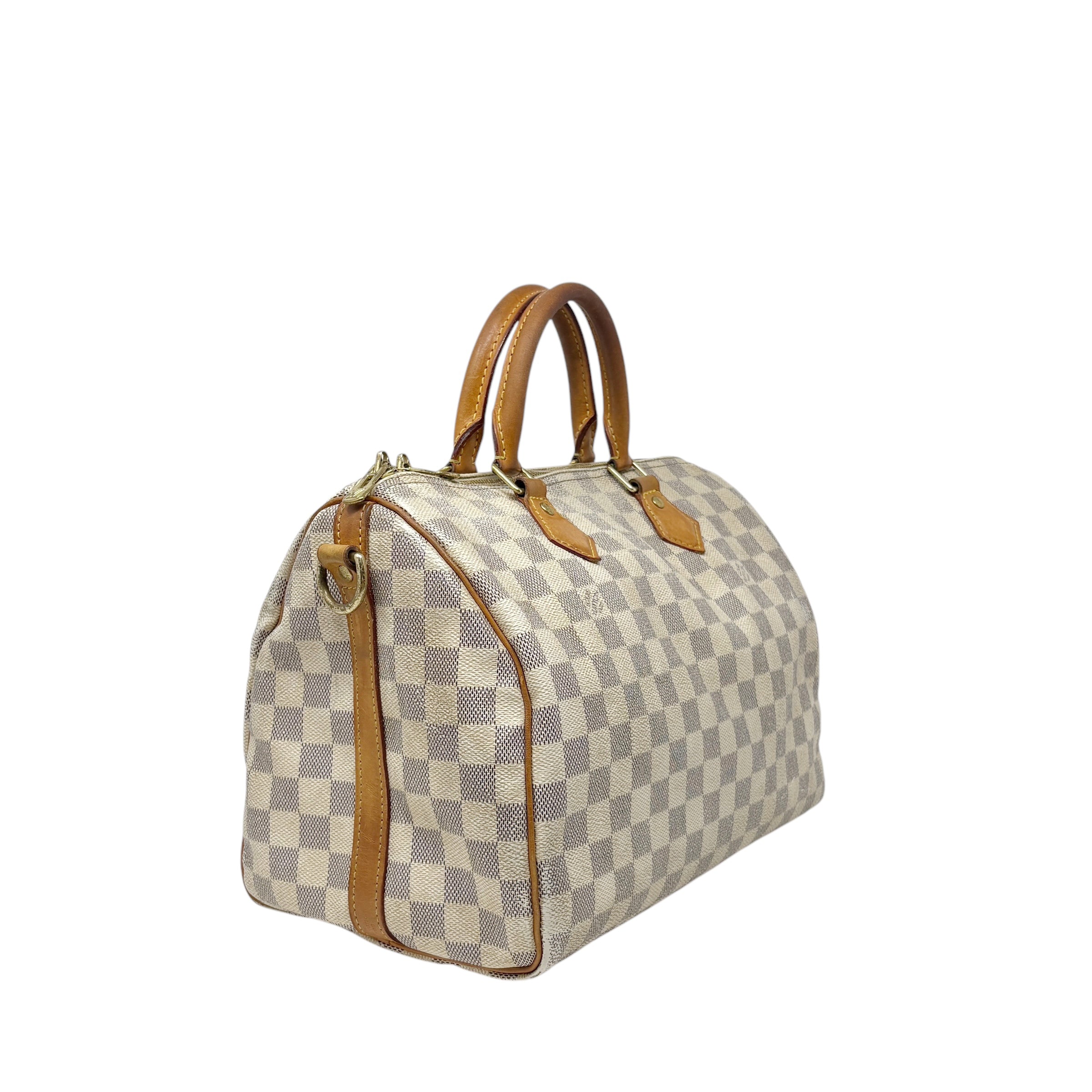 Louis Vuitton Damier Azur Speedy Bandouliere 30