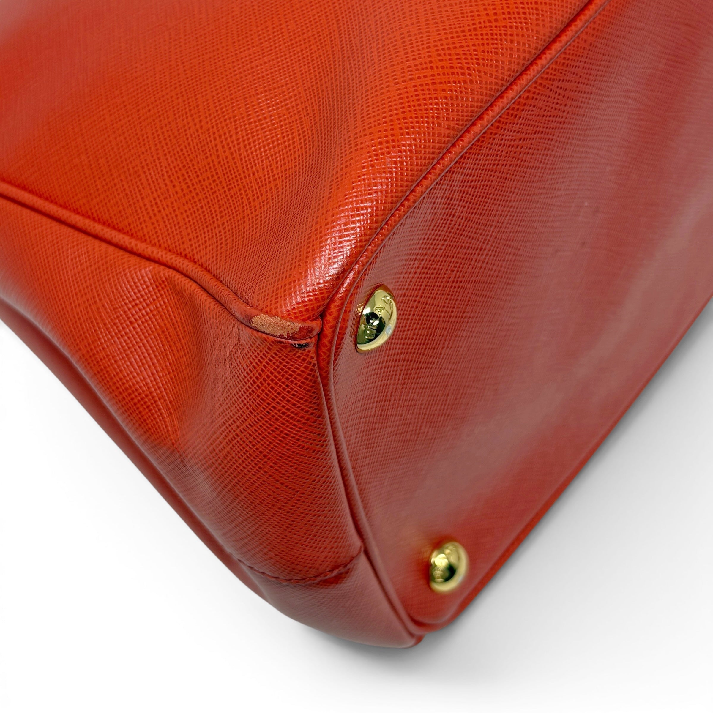 Prada Red Medium Galleria Tote