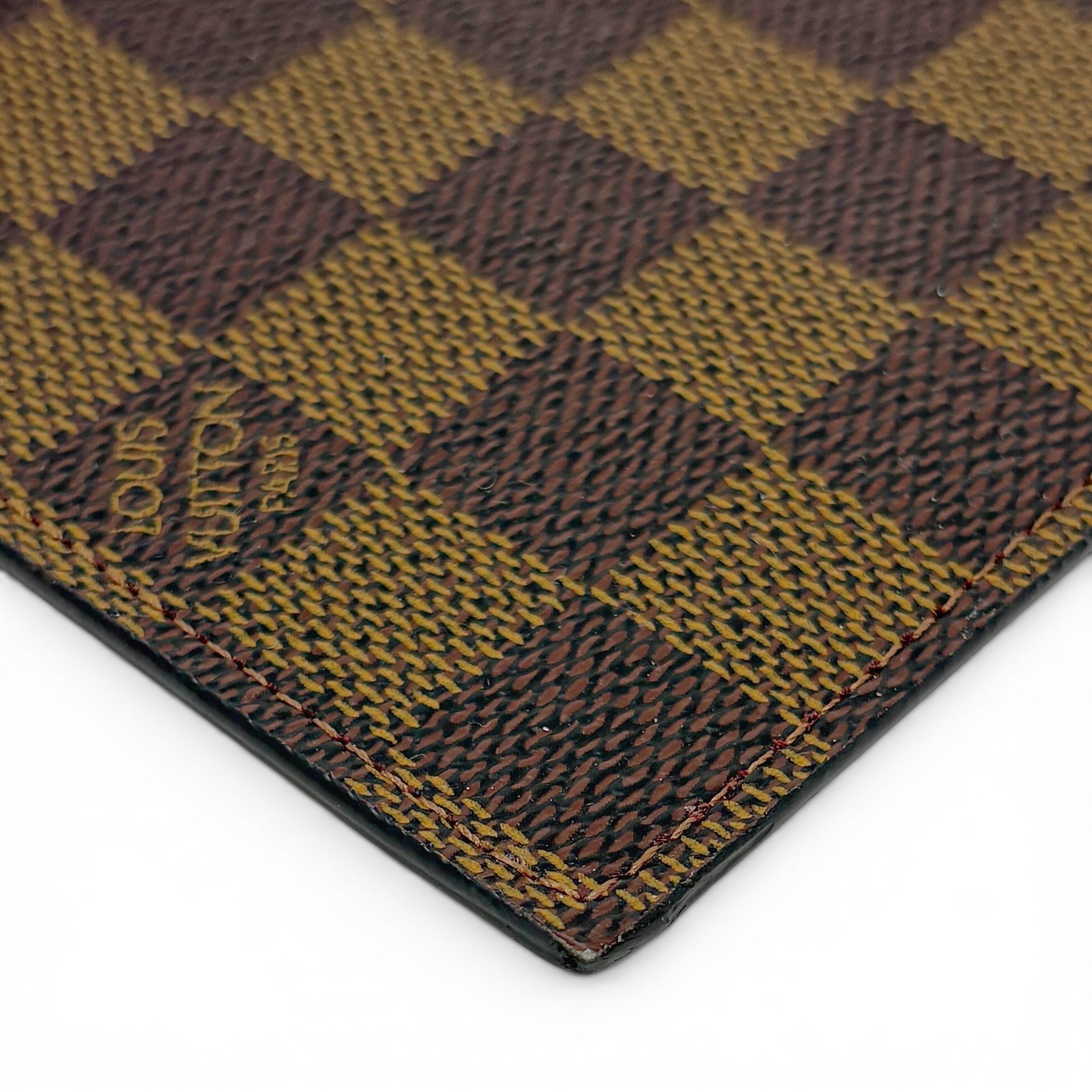 Louis Vuitton Damier Ebene Felicie Zipper Insert