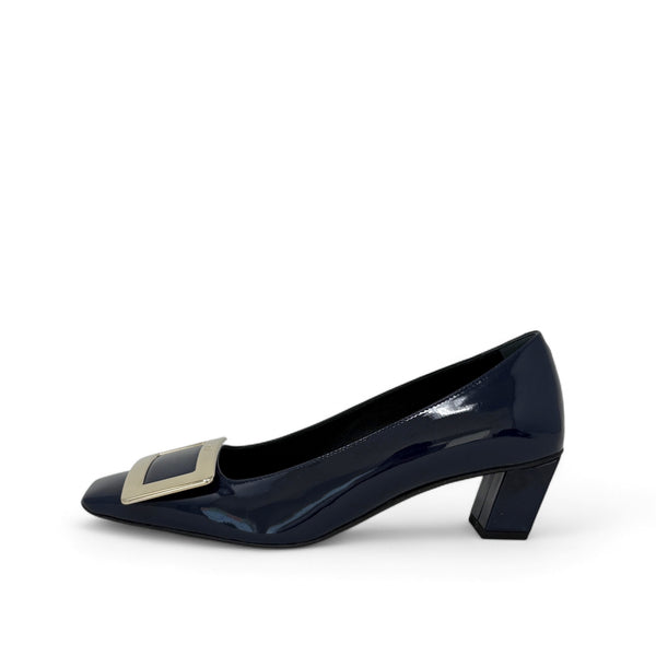 Roger Vivier ネイビー バックル ハイヒール 36 40BE52EF-3F49-467B-948C-