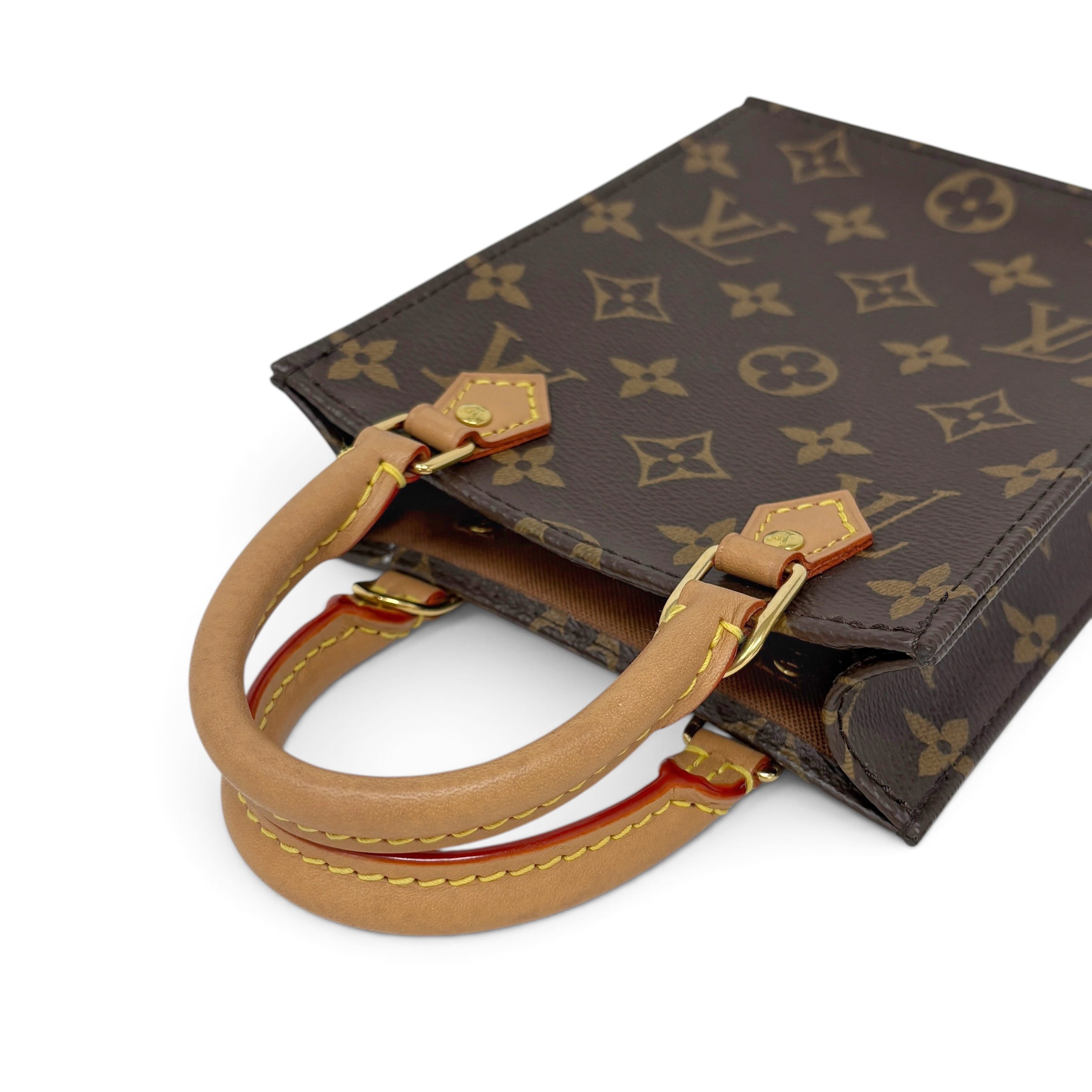 Louis Vuitton Monogram Petit  Sac Plat