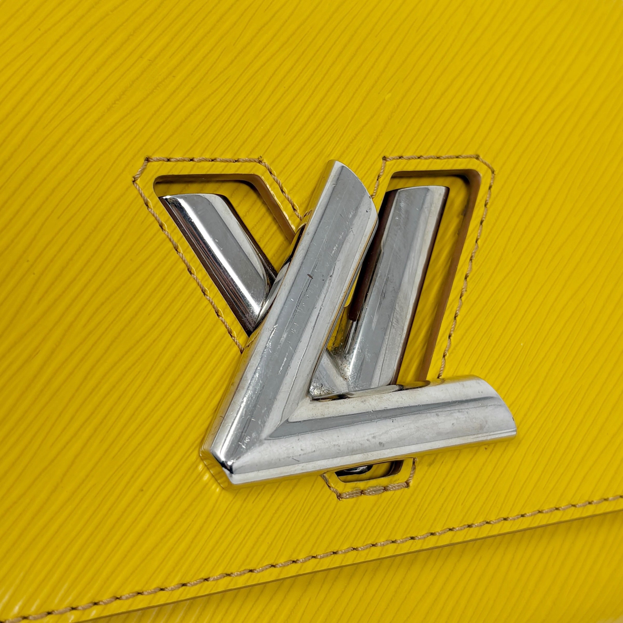 Louis Vuitton Yellow Epi Twist PM