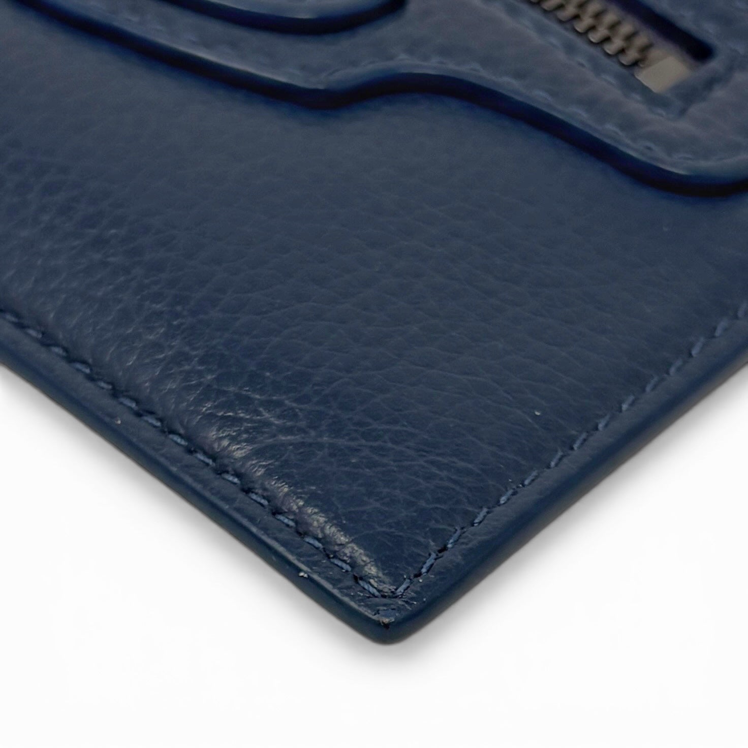 Balenciaga Navy Neo Classic Cardholder Wallet