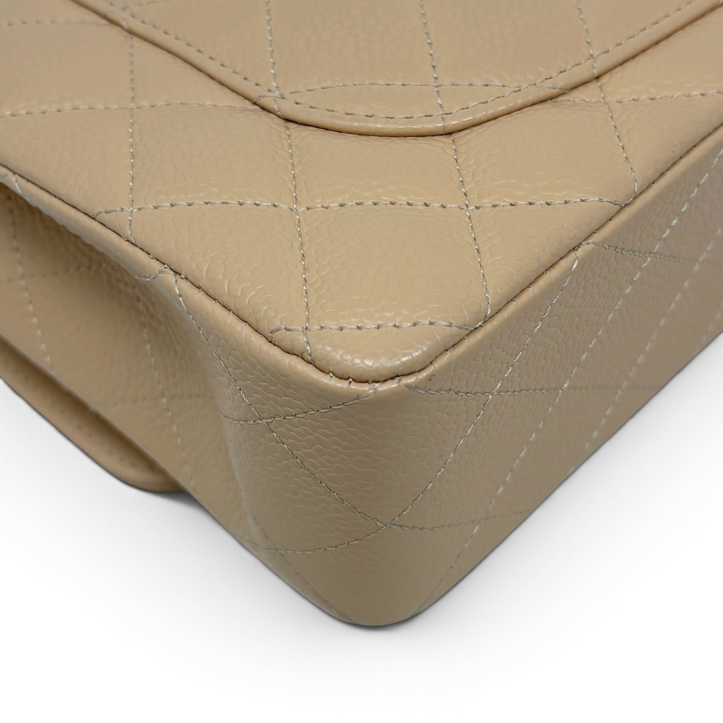 Chanel Beige Small Classic Flap