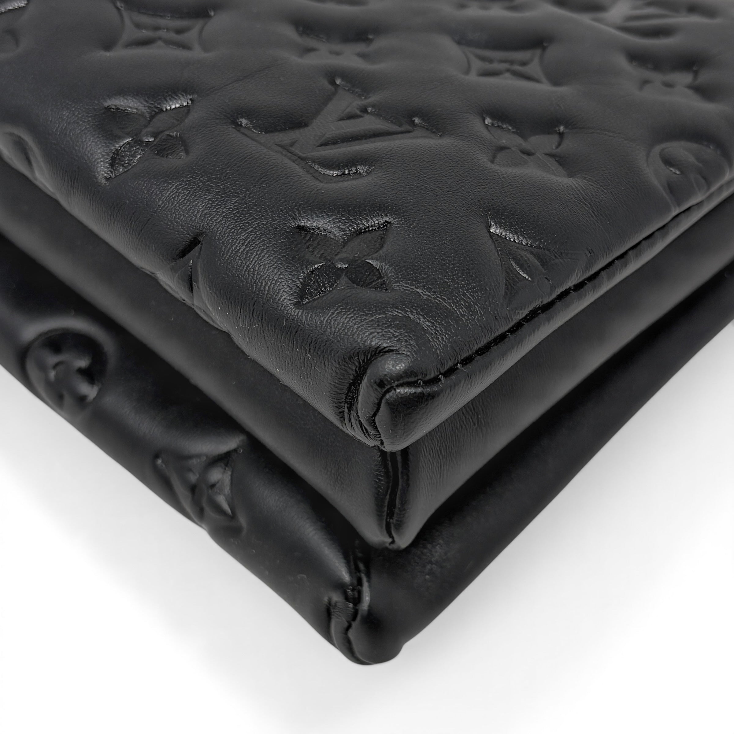 Louis Vuitton Black Coussin PM