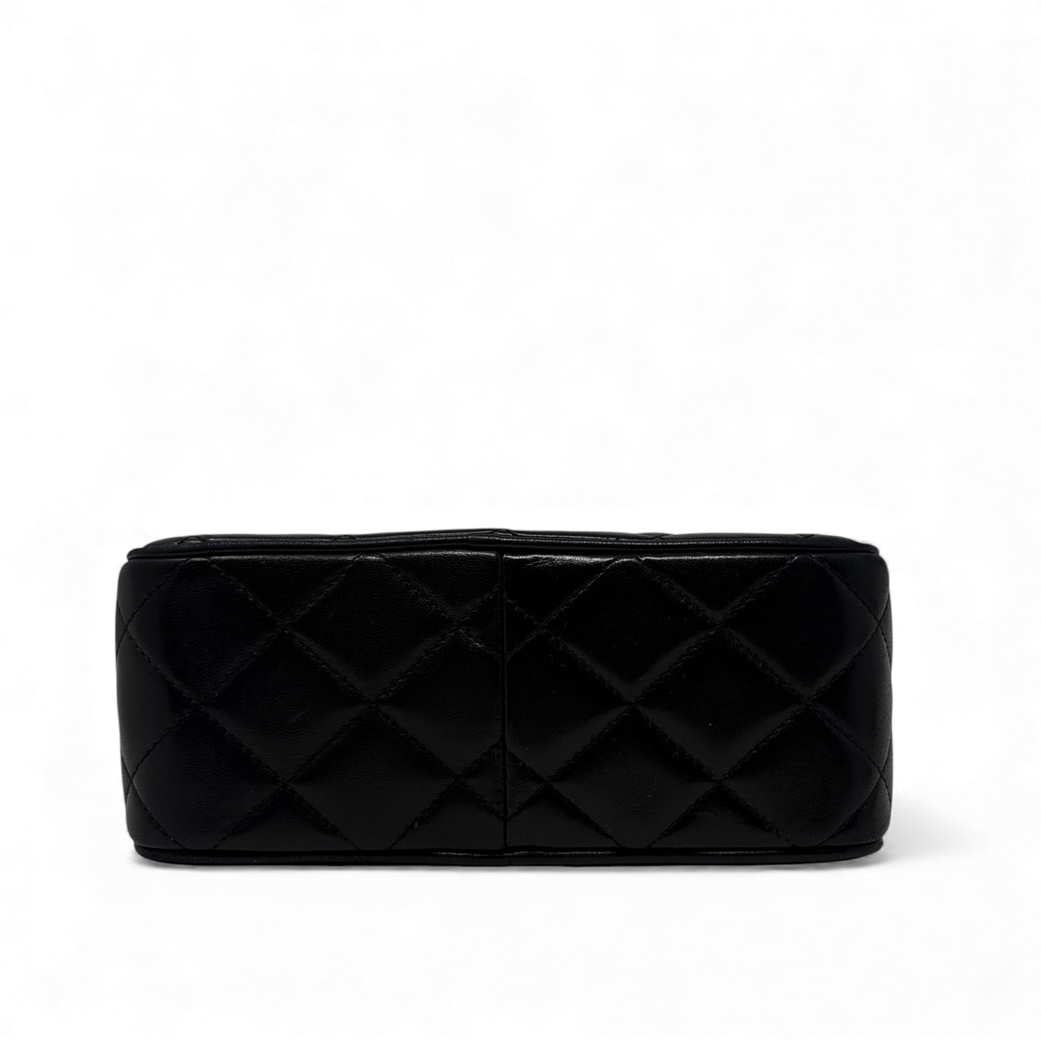 Chanel Black Vintage Tassel Camera Bag