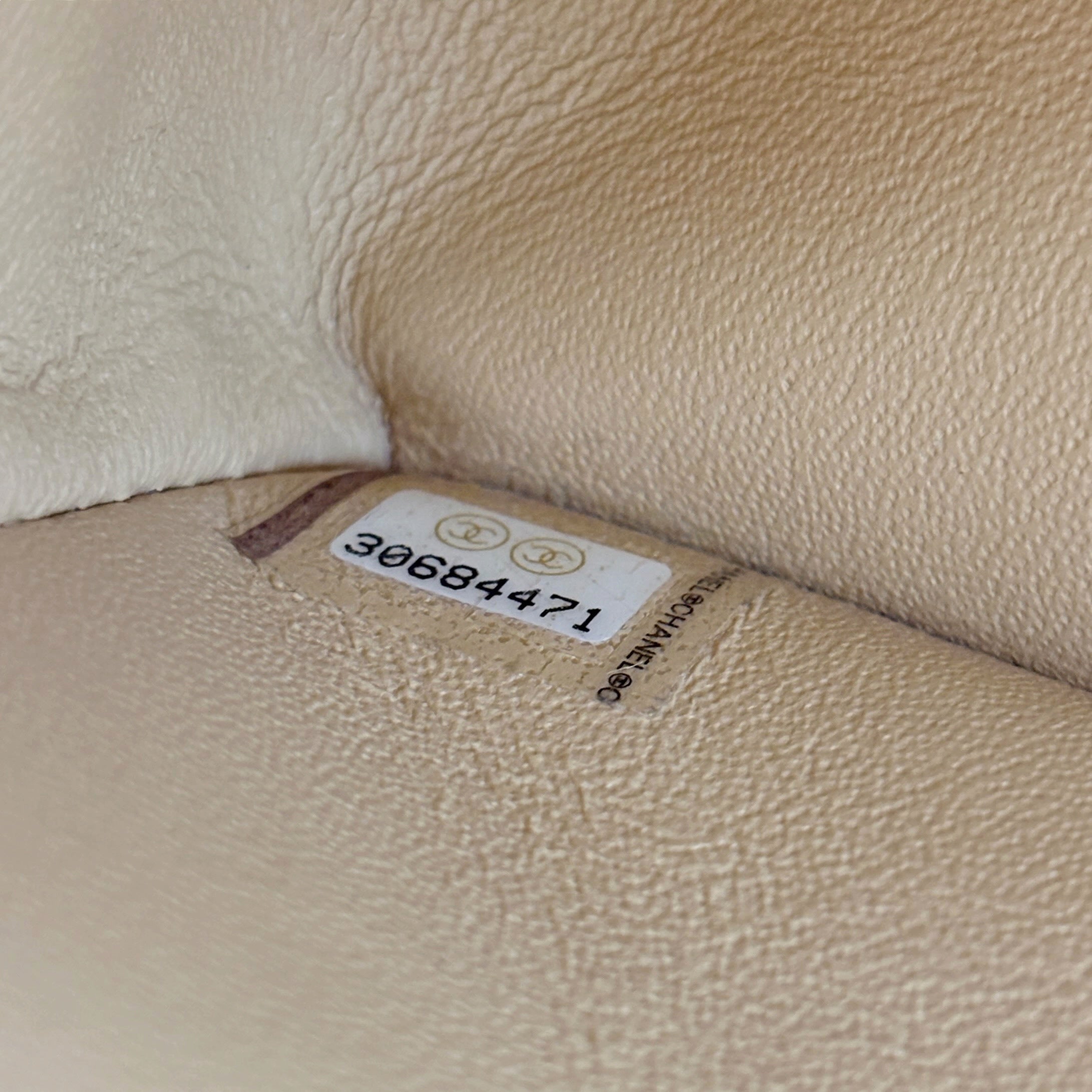 Chanel Beige Small Classic Flap