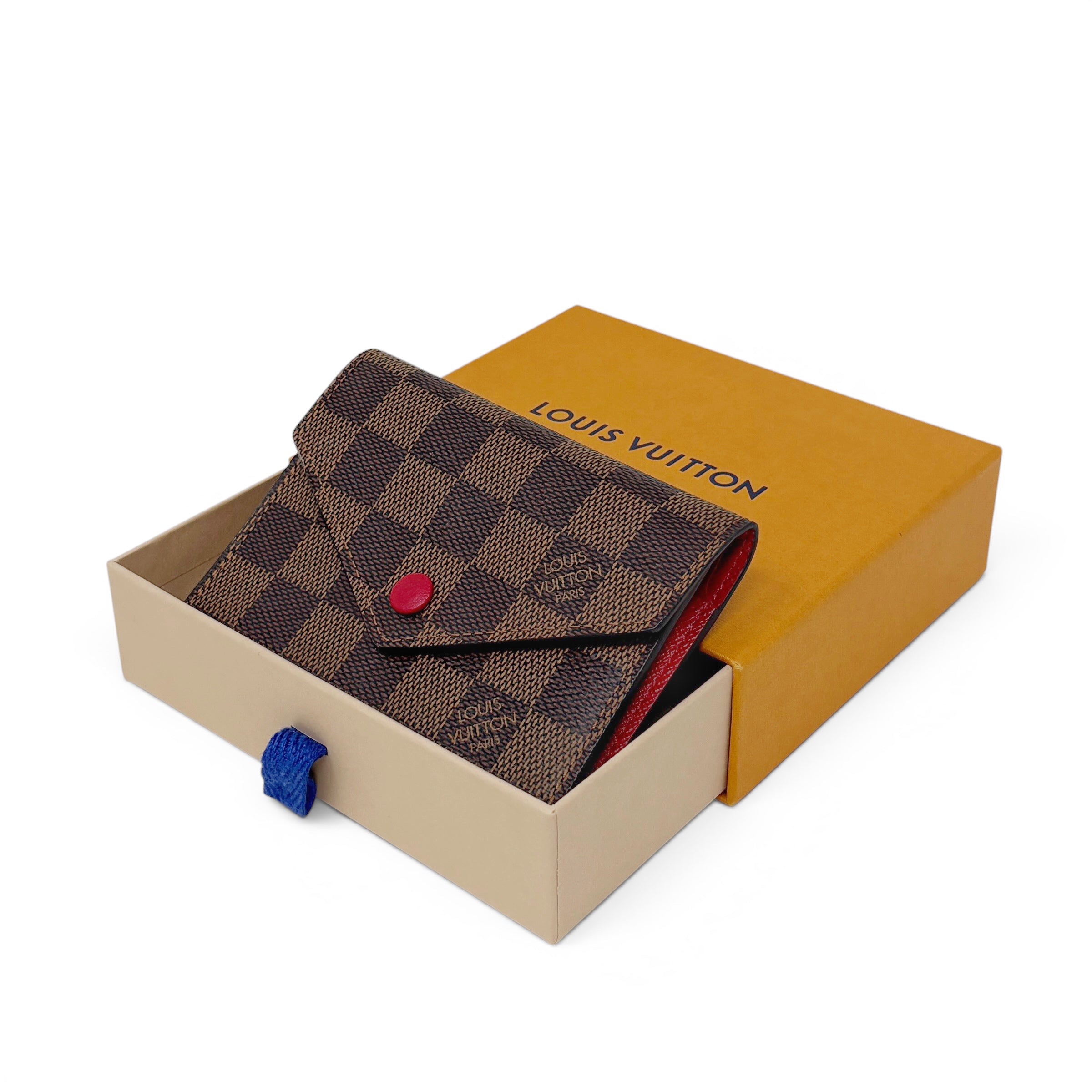 Louis Vuitton Damier Ebene Victorine Wallet