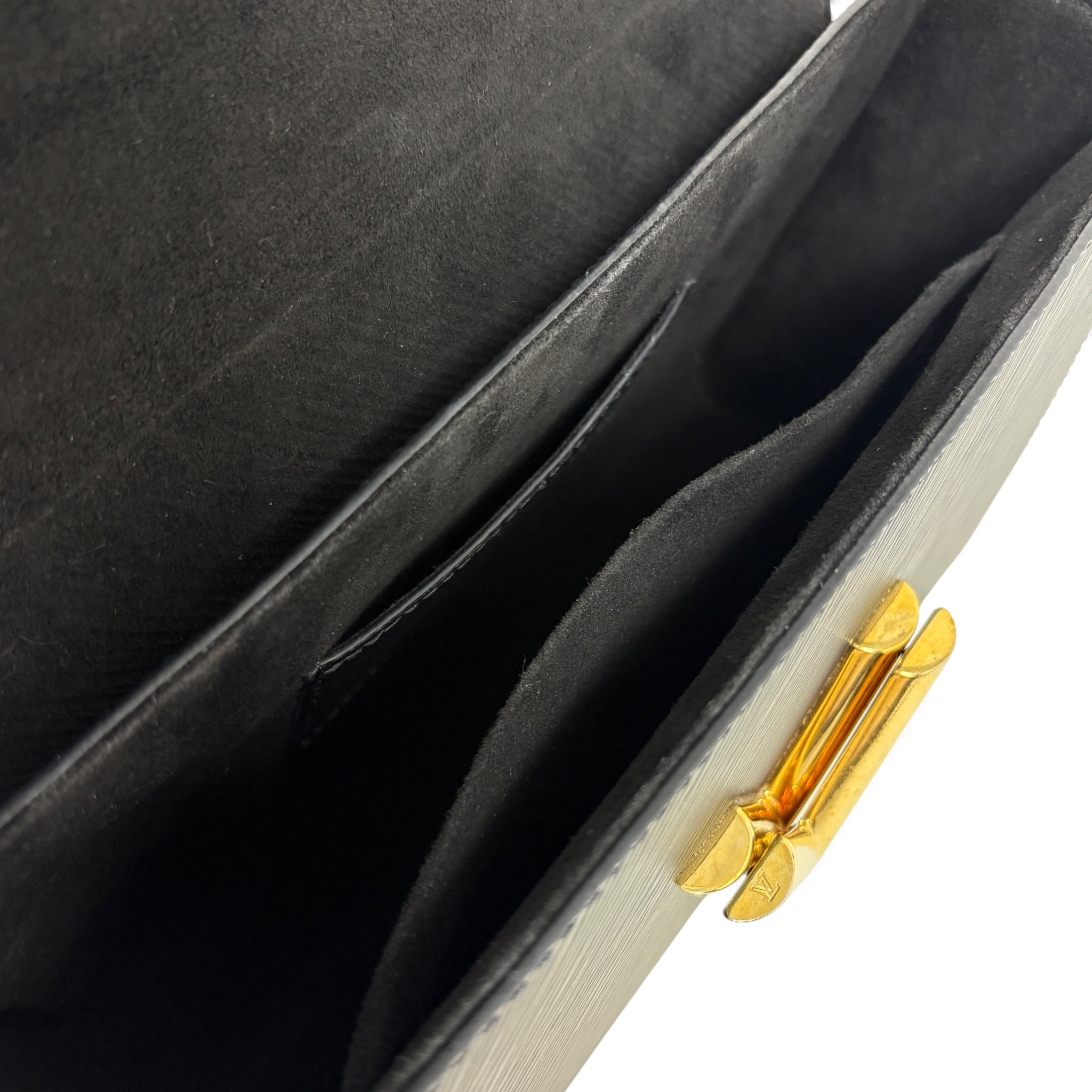 Louis Vuitton Black Epi Twist MM