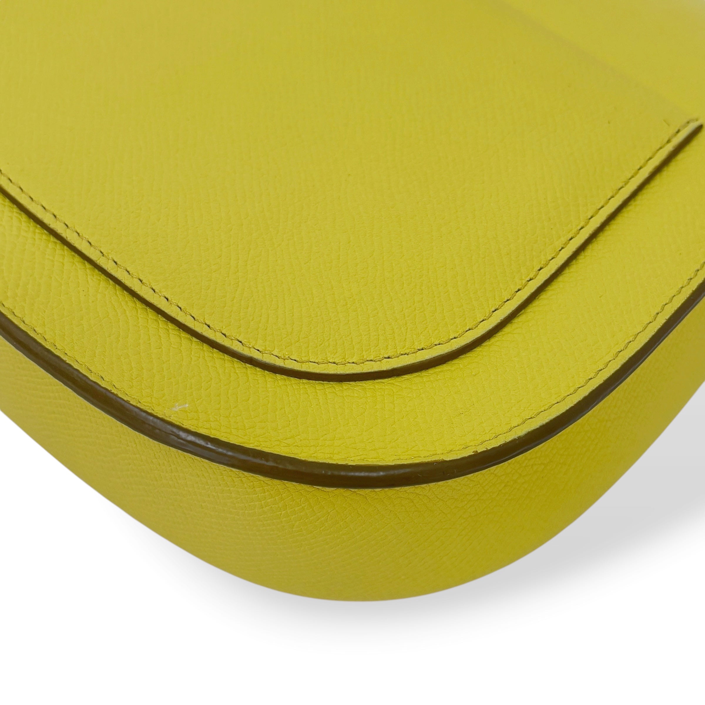 Celine Yellow Small Trotteur Bag