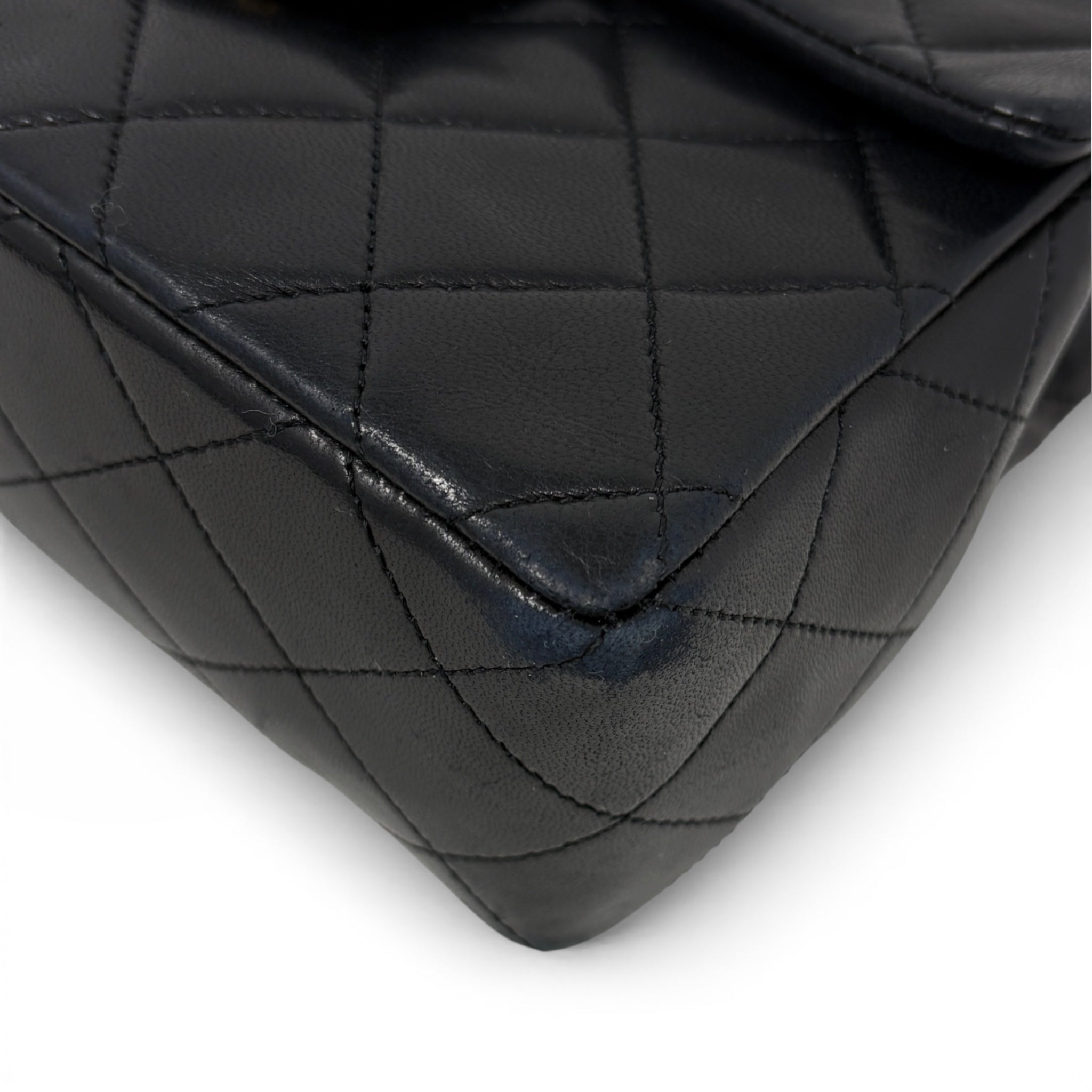 Chanel Black Vintage Mini Square Flap