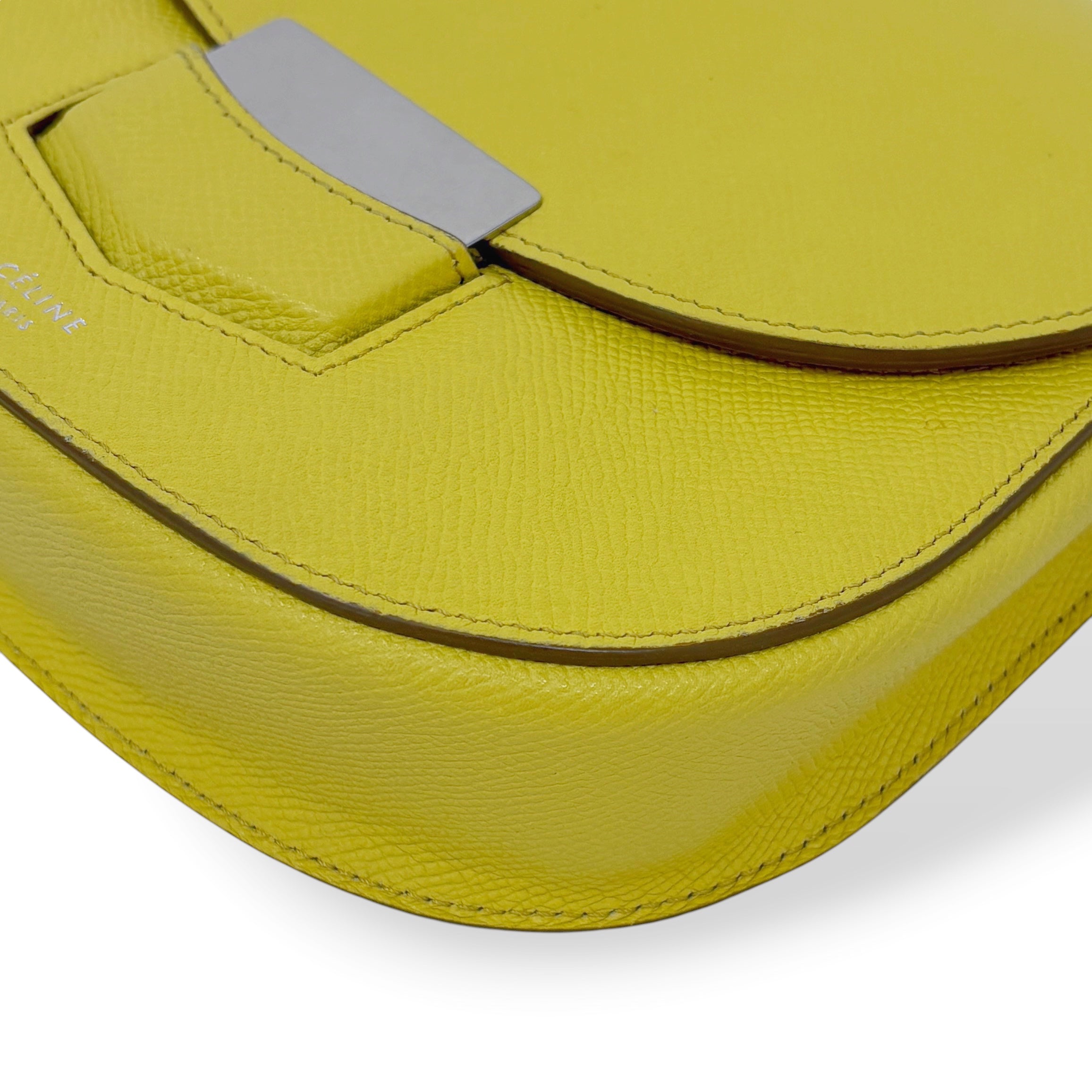 Celine Yellow Small Trotteur Bag