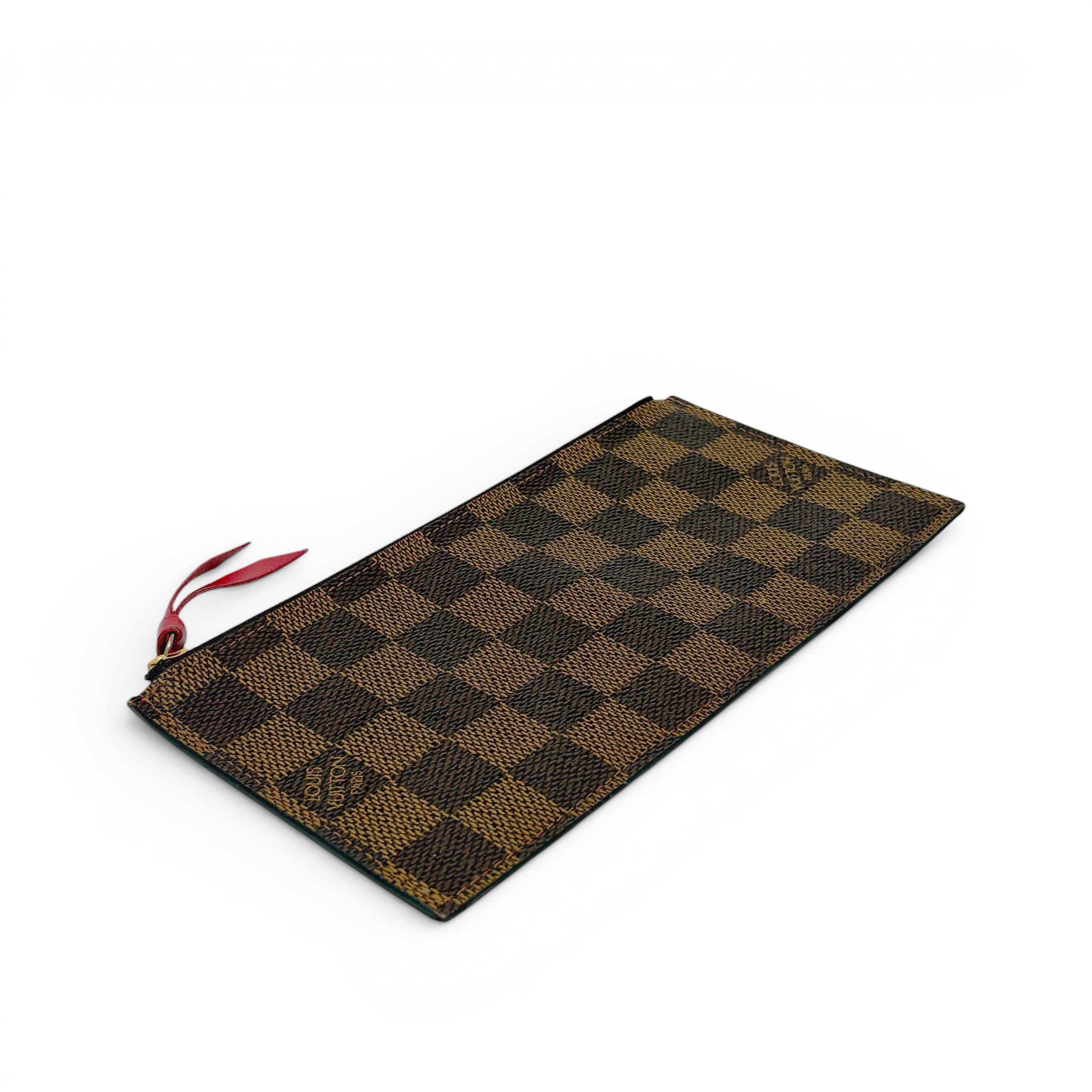 Louis Vuitton Damier Ebene Felicie Zipper Insert