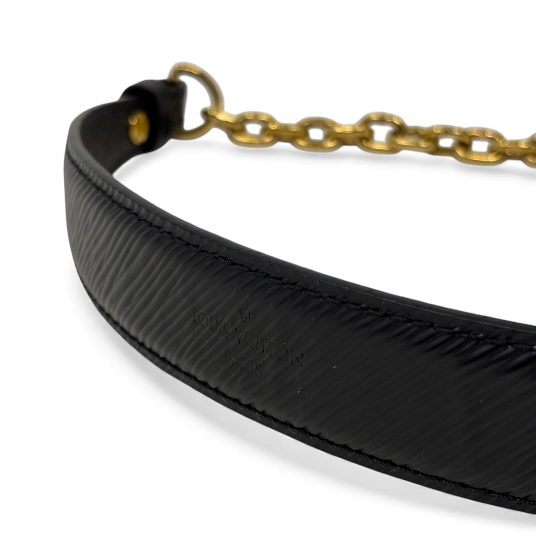 Louis Vuitton Black Epi Twist MM