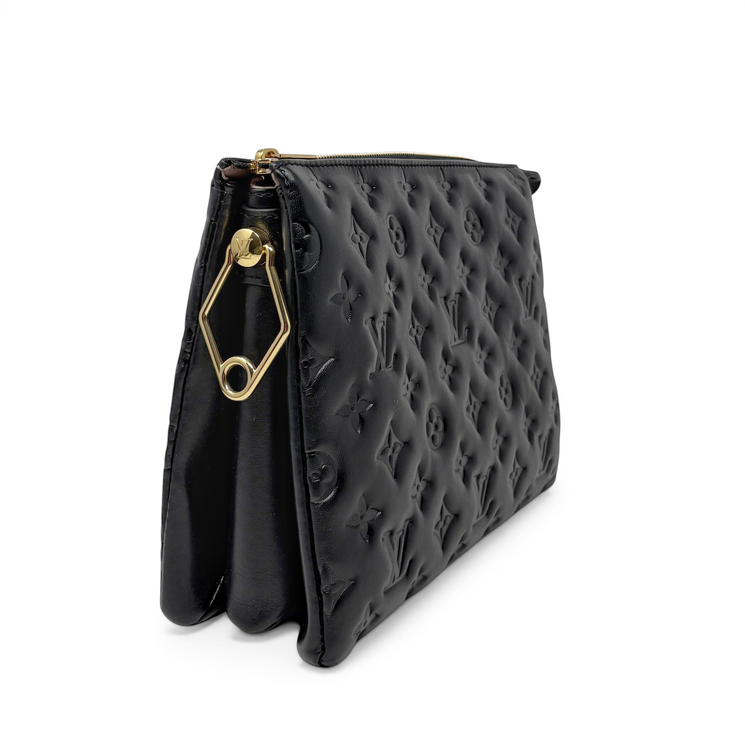 Louis Vuitton Black Coussin PM