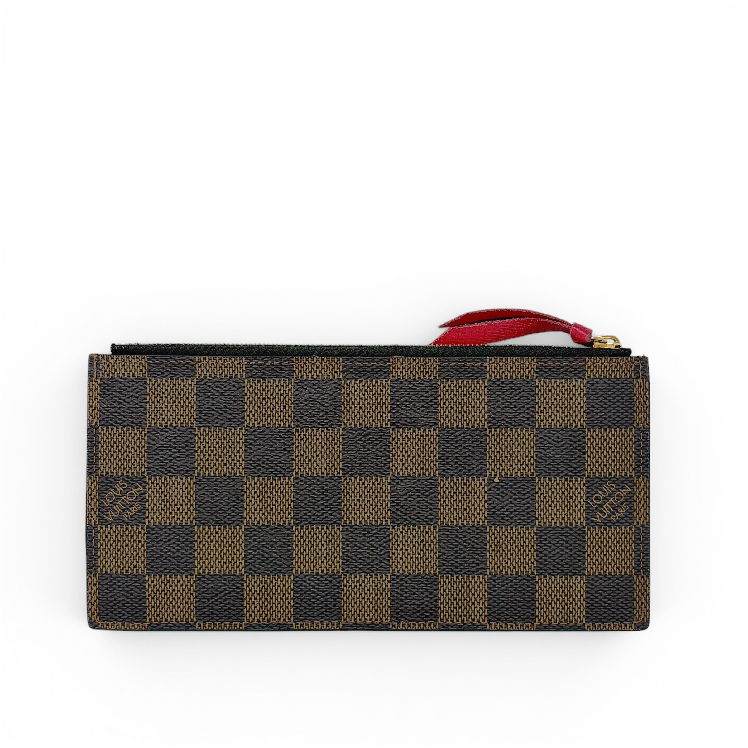 Louis Vuitton Damier Ebene Felicie Zipper Insert