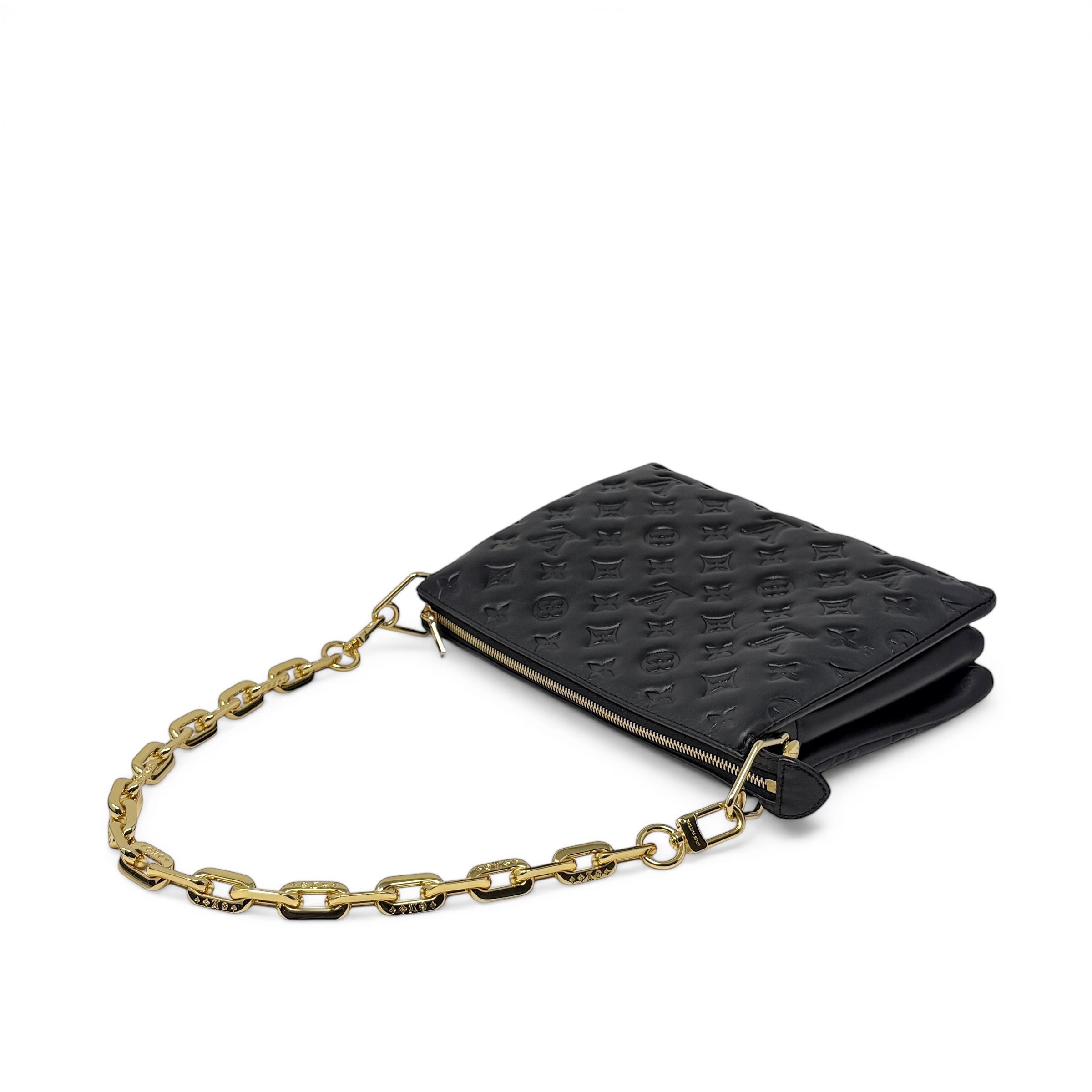 Louis Vuitton Black Coussin PM