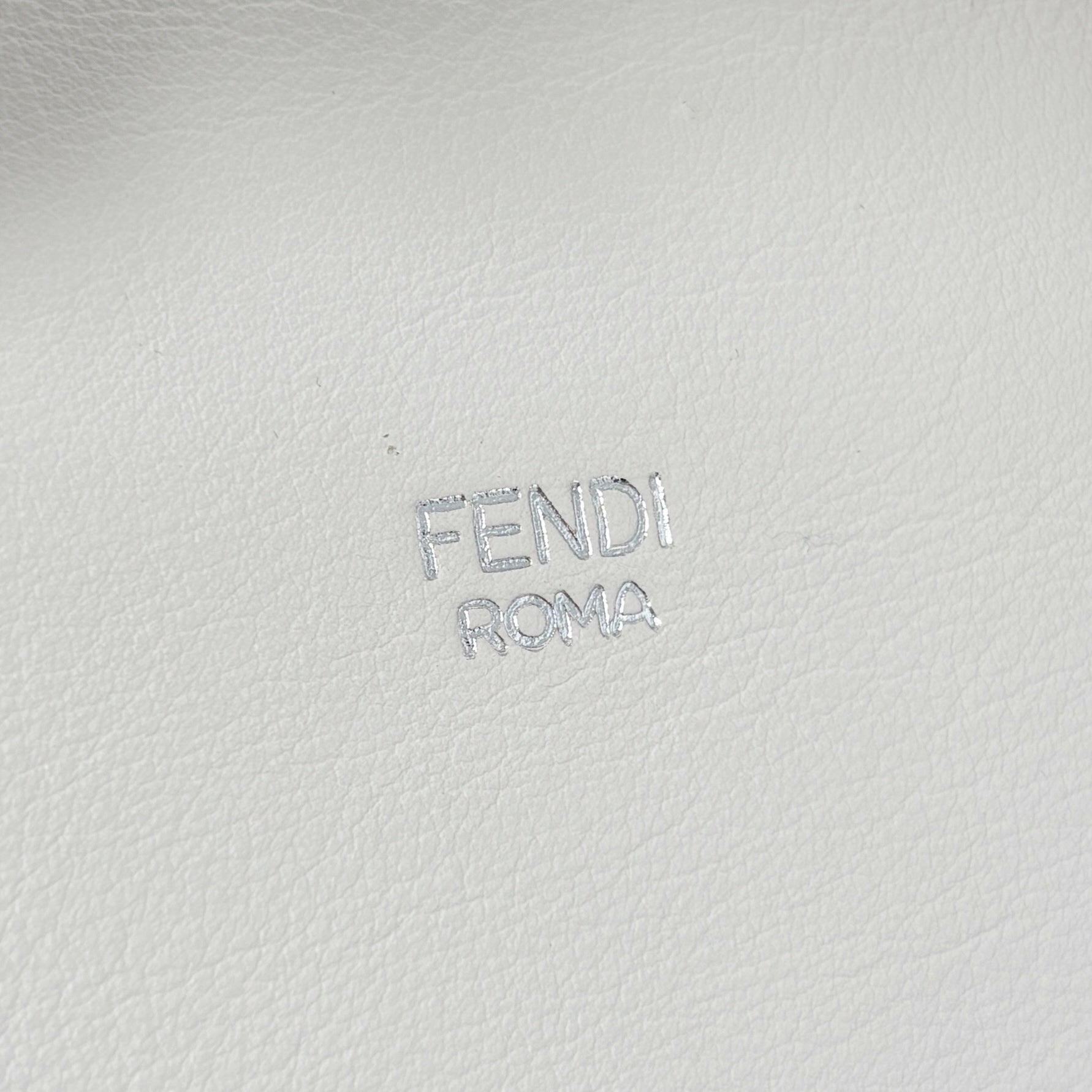 Fendi White Medium By The Way Bag
