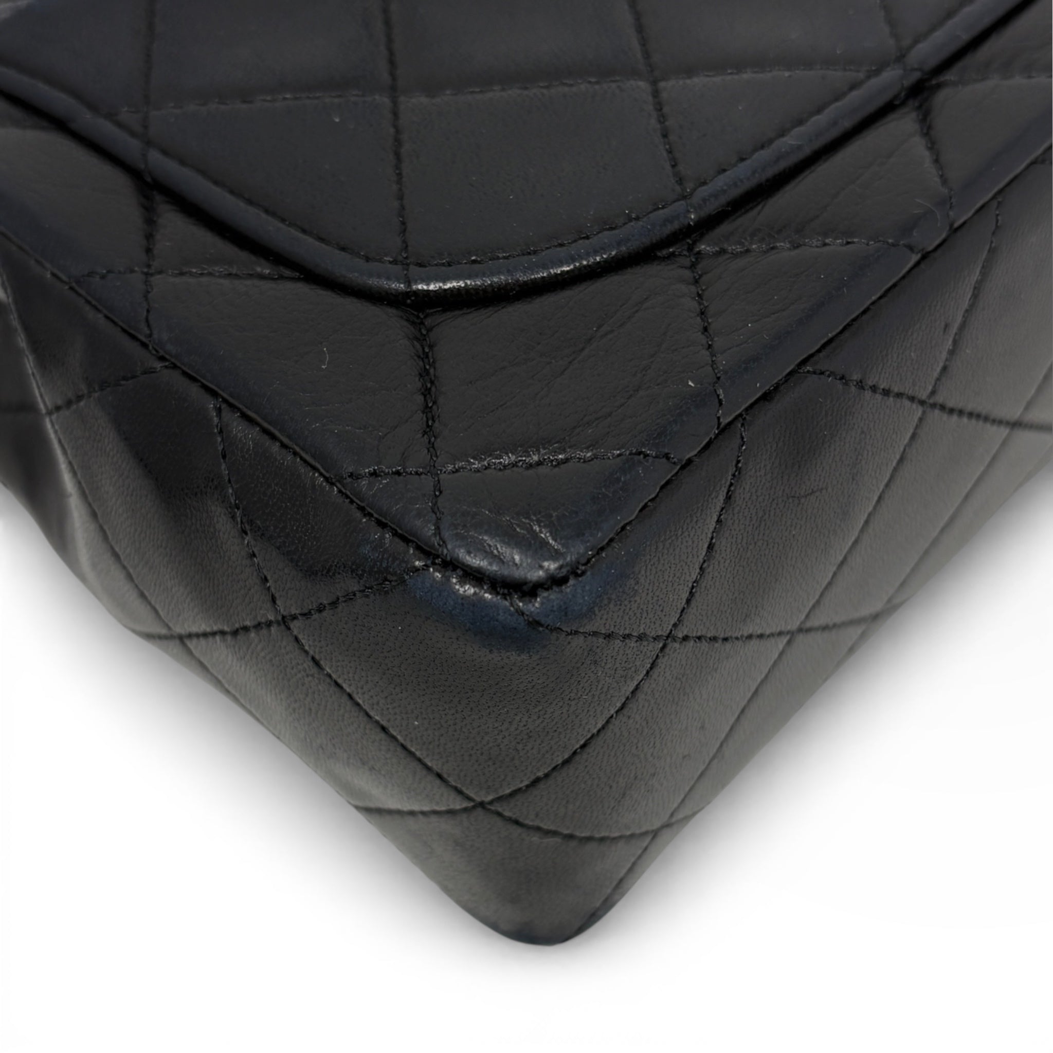 Chanel Black Vintage Mini Square Flap