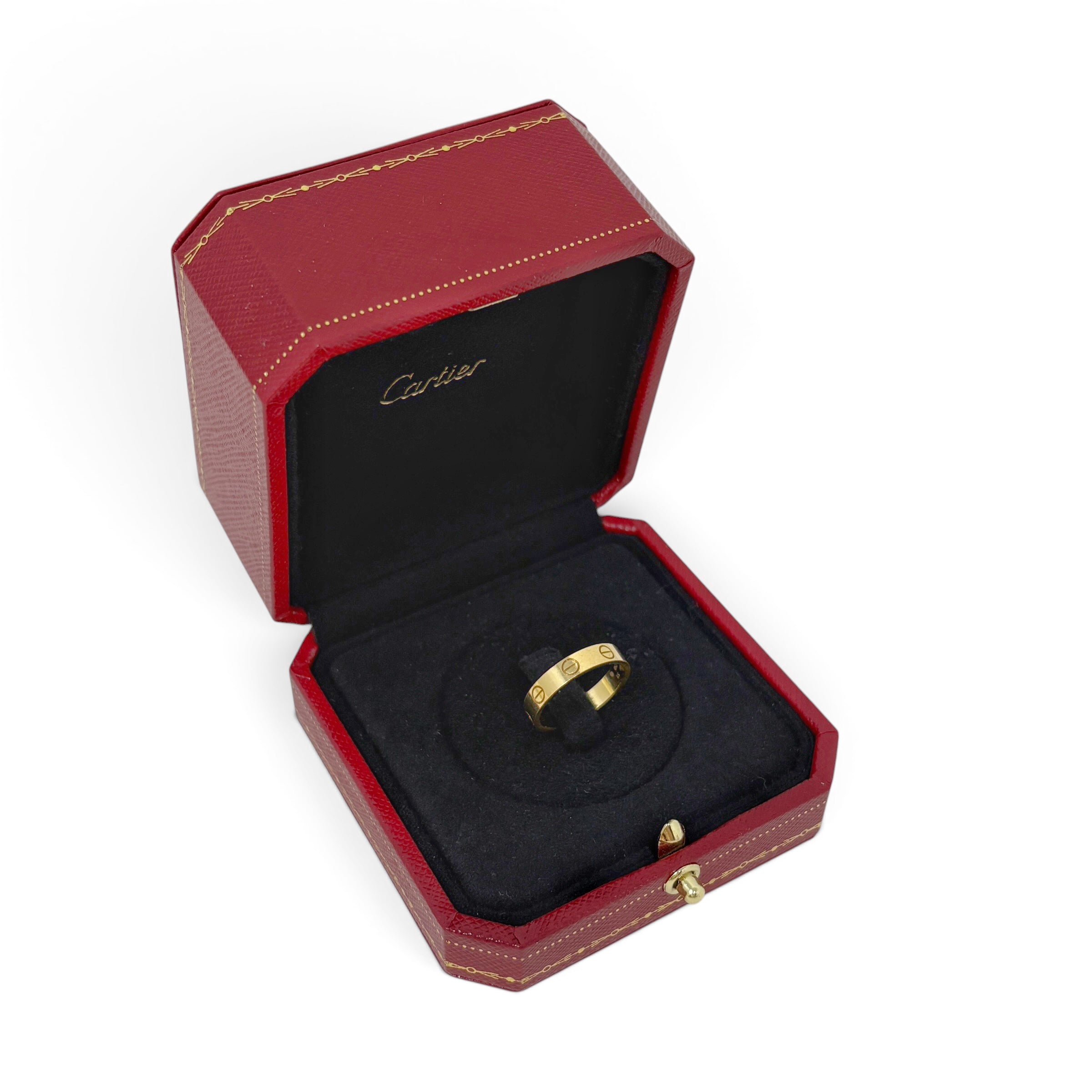 Cartier Yellow Gold Small Love Ring 51