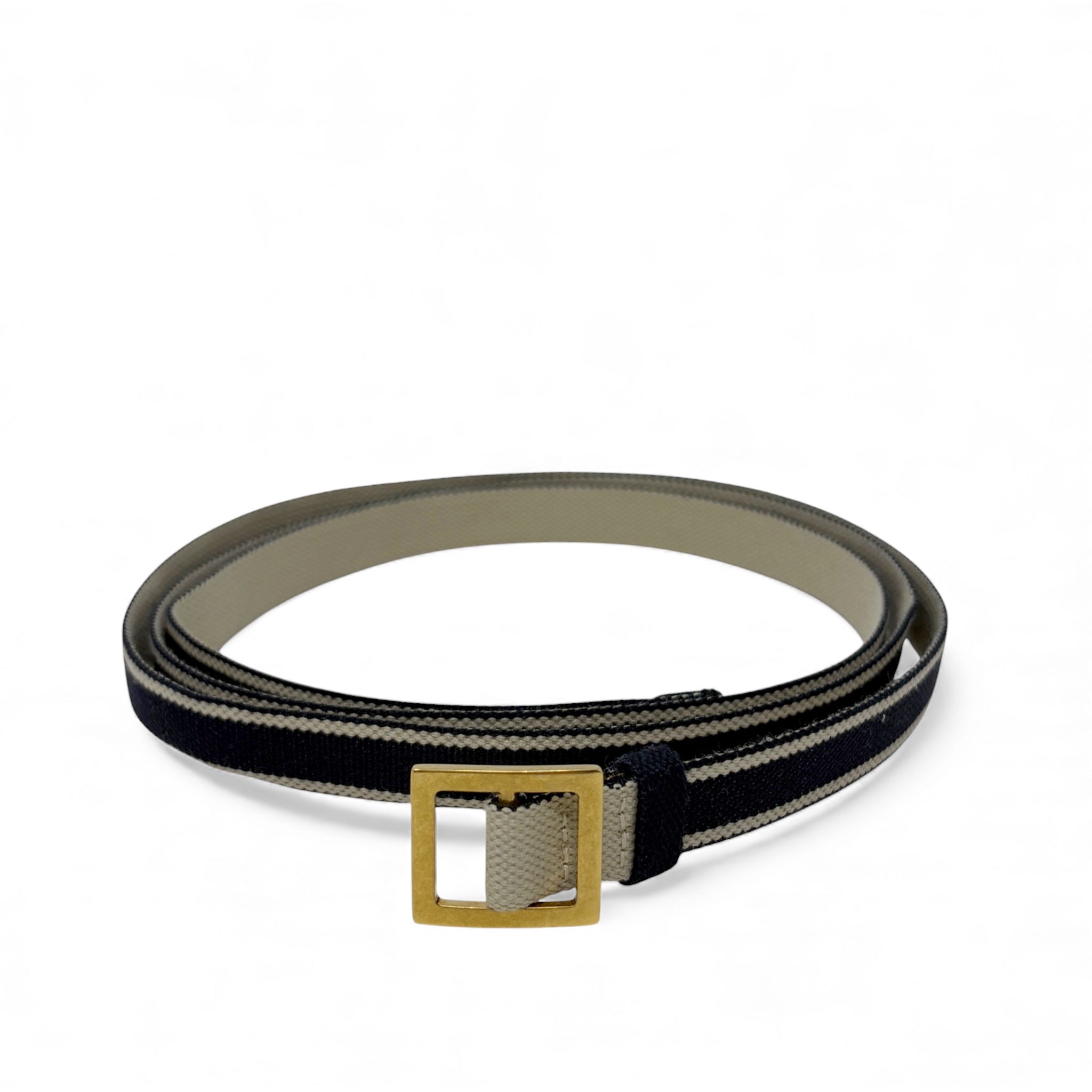 Dior Blue Oblique Slim Saddle Belt Pouch