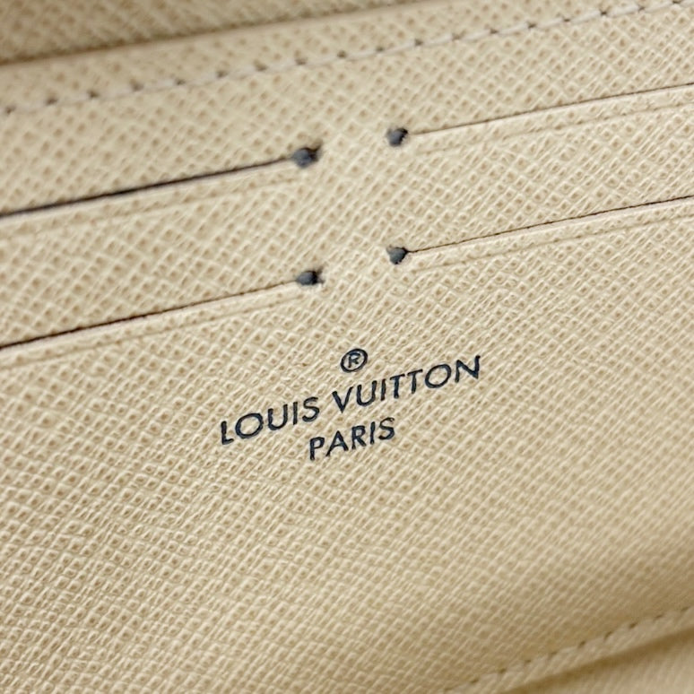 Louis Vuitton Damier Azur Clemence Wallet