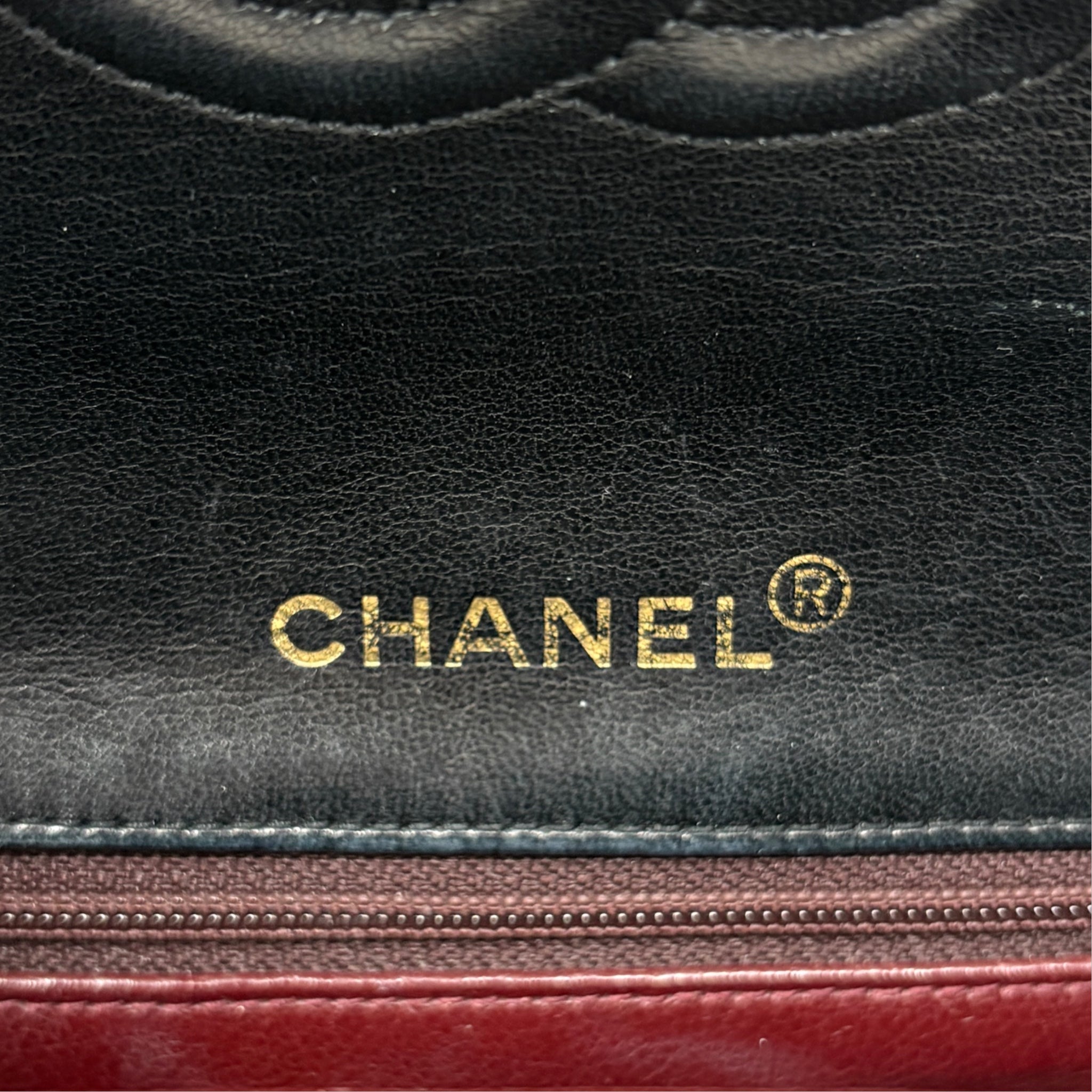 Chanel Black Vintage Mini Square Flap