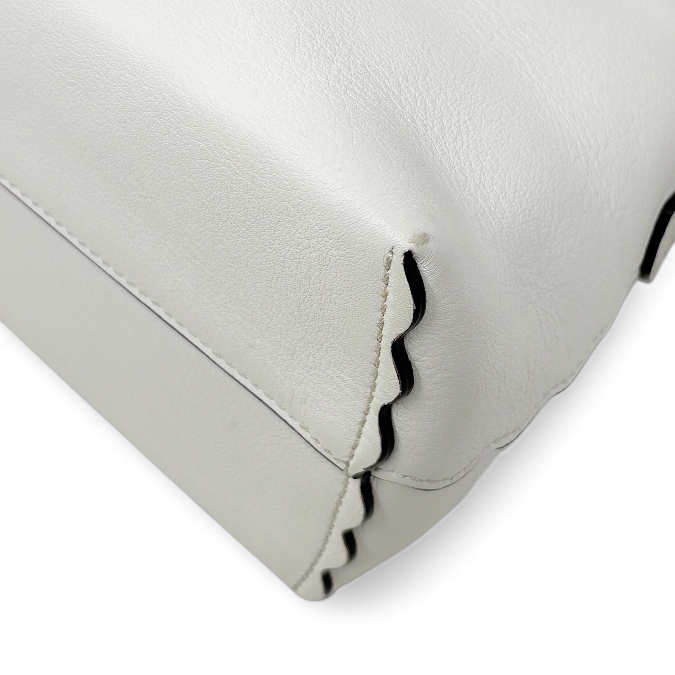 Fendi White Medium By The Way Bag