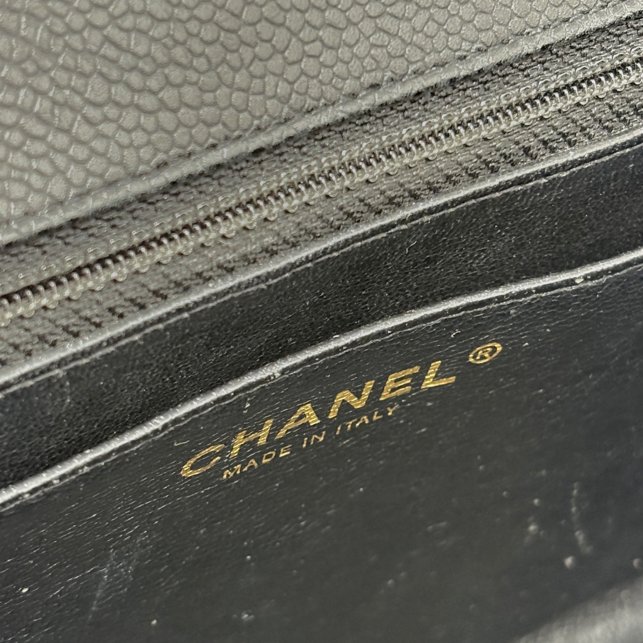 Chanel Black Jumbo Single Flap