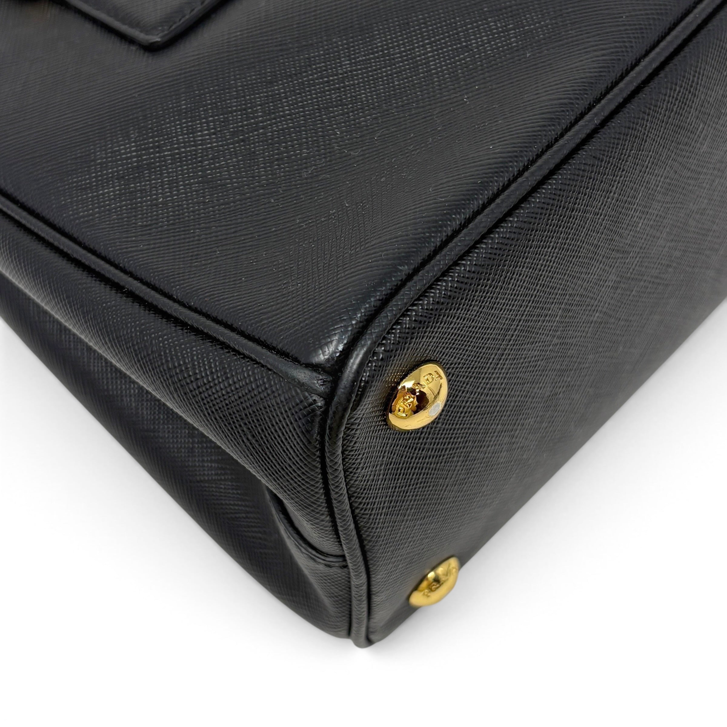 Prada Black Small Galleria Tote