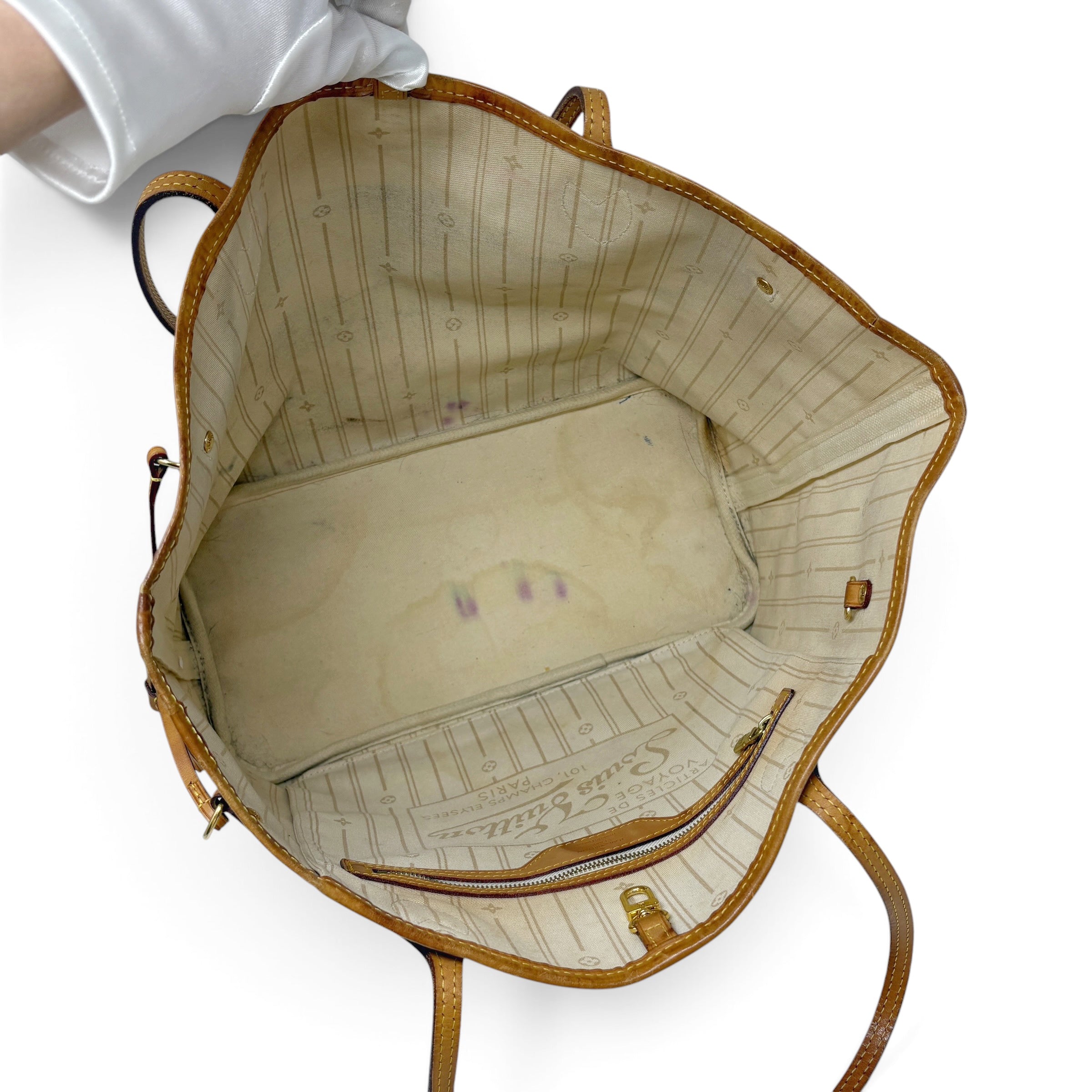 Louis Vuitton Damier Azur Neverfull MM