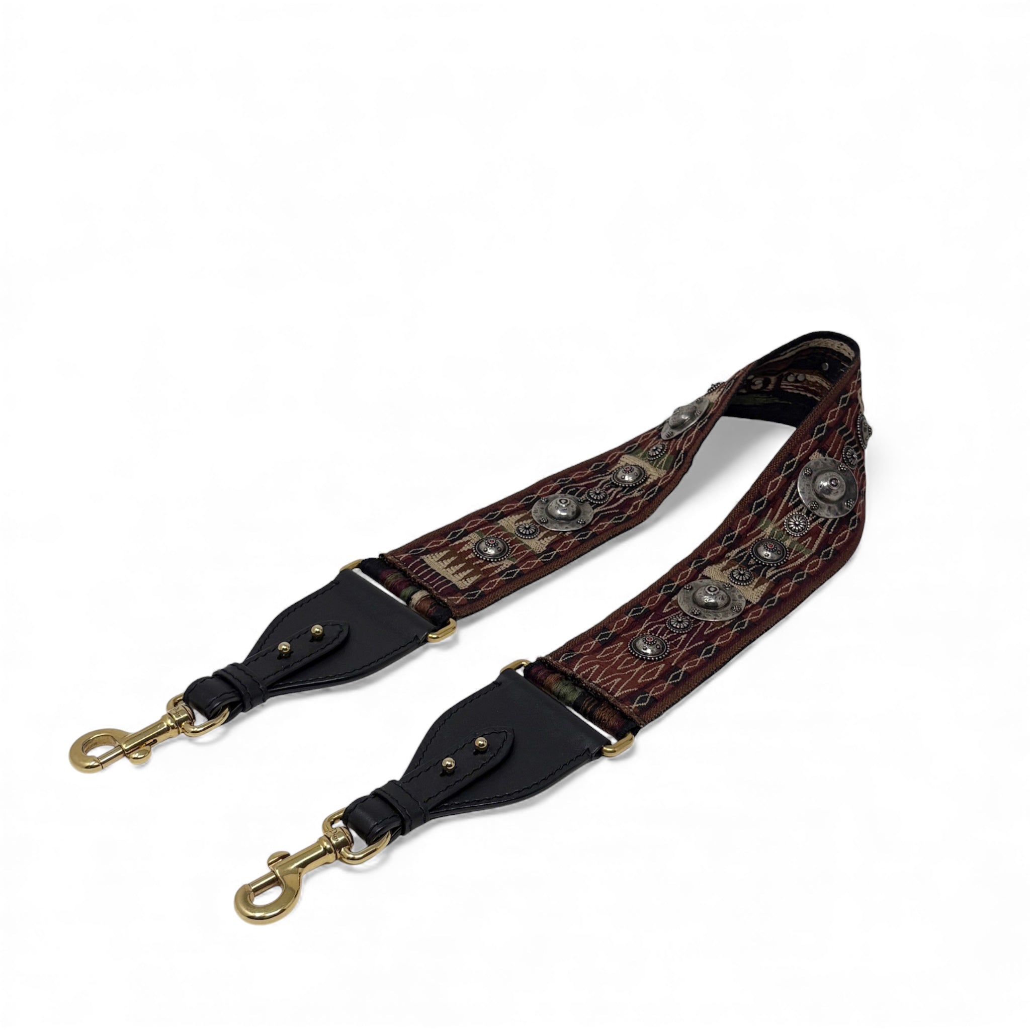 Dior Black Mini Saddle Bag with Strap