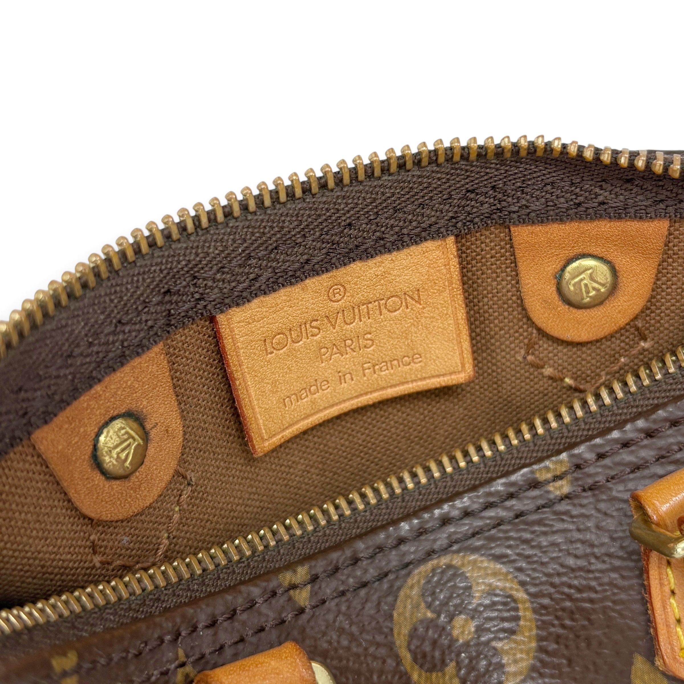 Louis Vuitton Monogram Nano Speedy