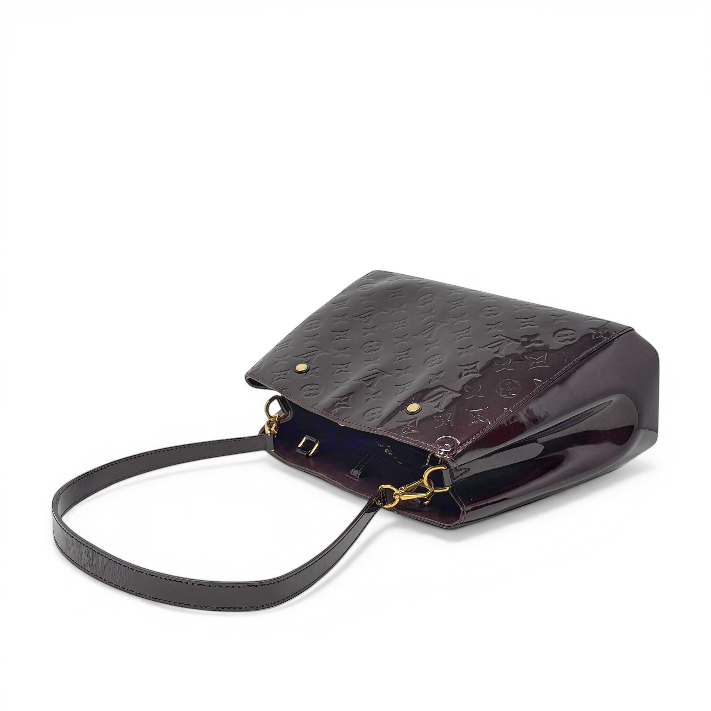 Louis Vuitton Amarante Vernis Montaigne MM