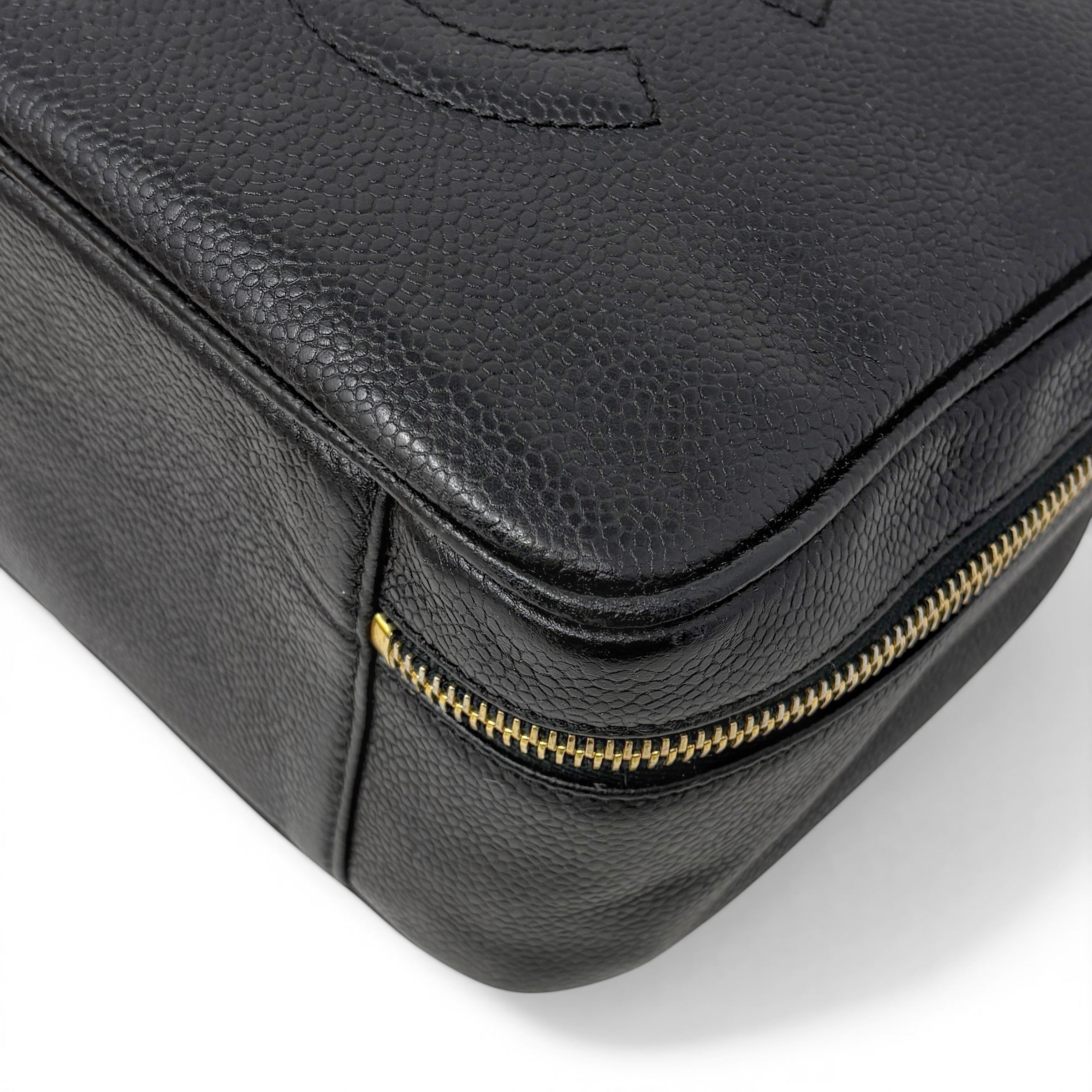 Chanel Vintage Black Lunch Box Vanity