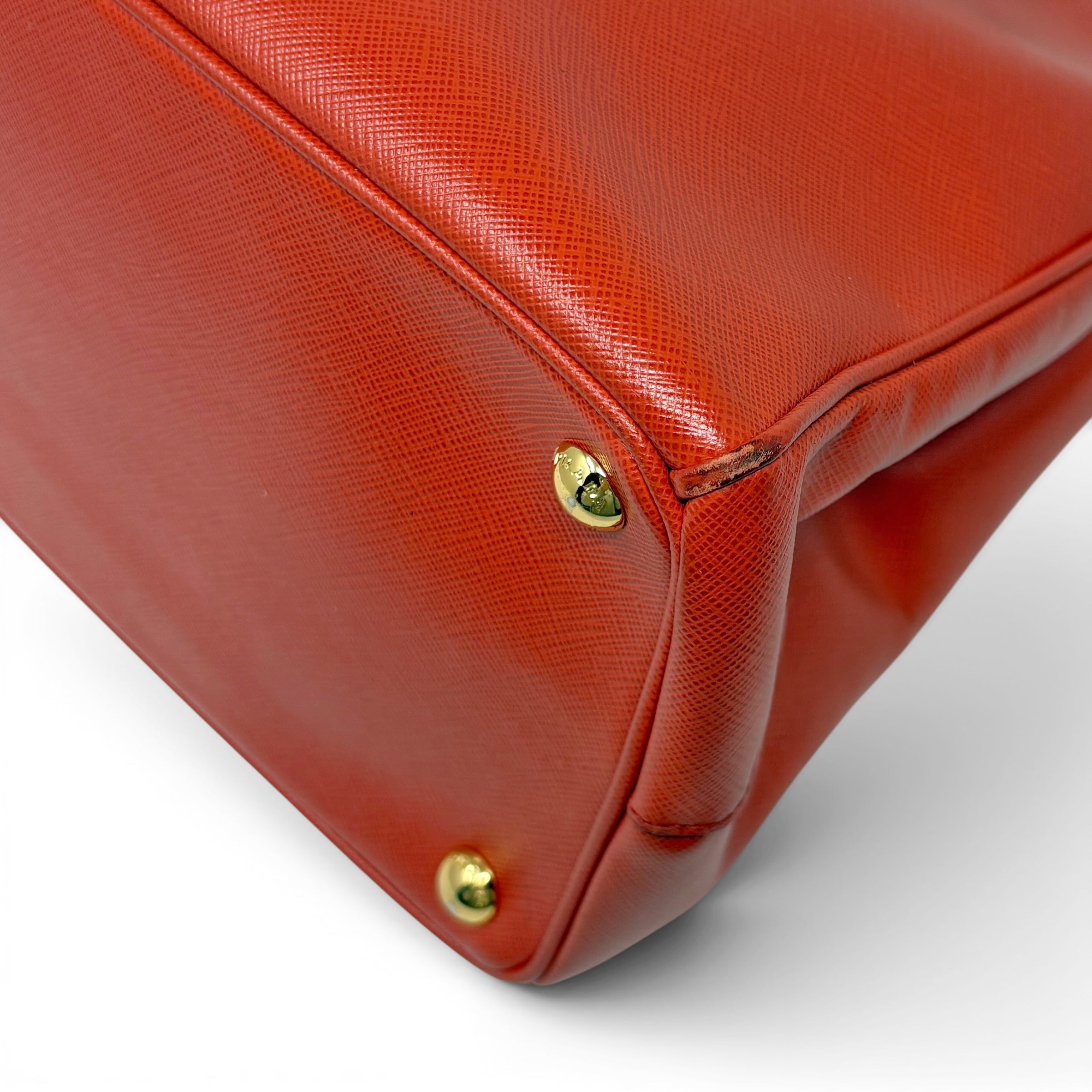 Prada Red Medium Galleria Tote