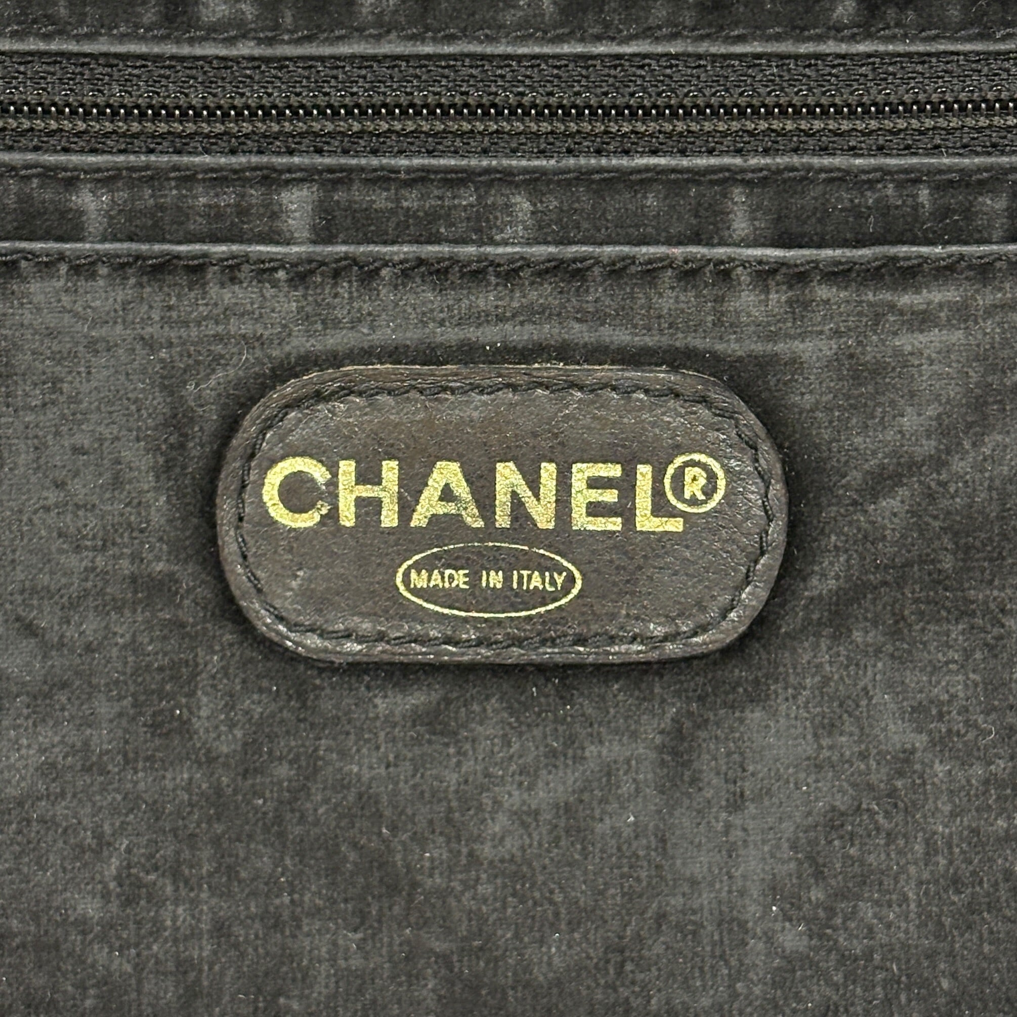 Chanel Vintage Black Lunch Box Vanity