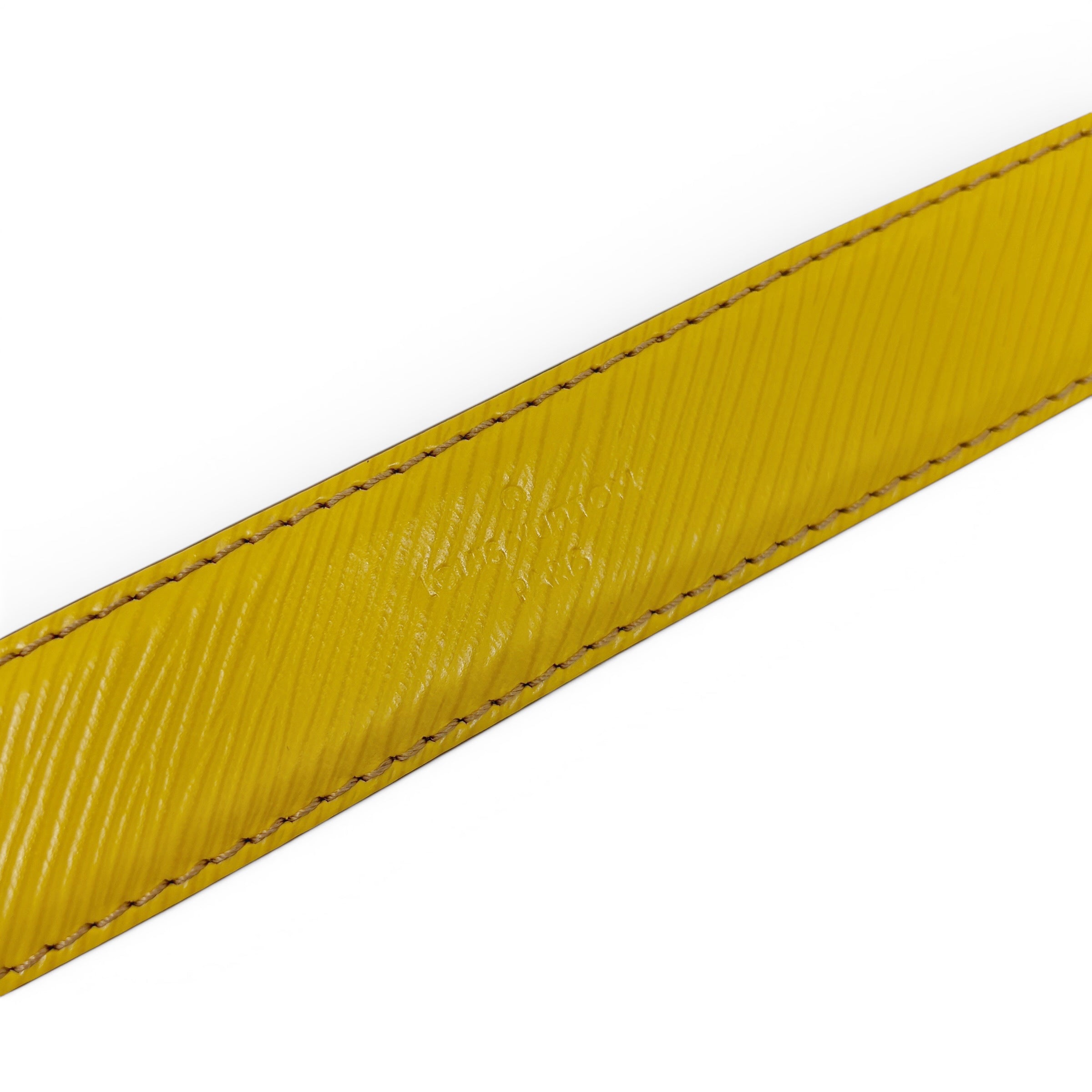 Louis Vuitton Yellow Epi Twist PM