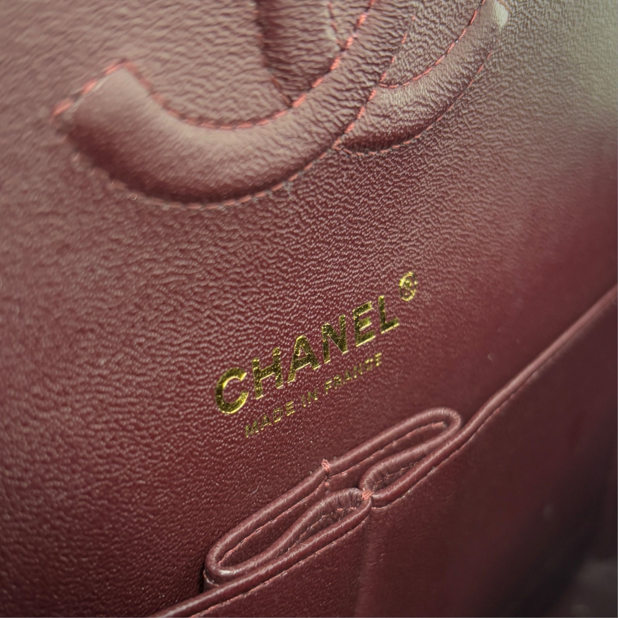 Chanel Black Lambskin Medium Classic Flap