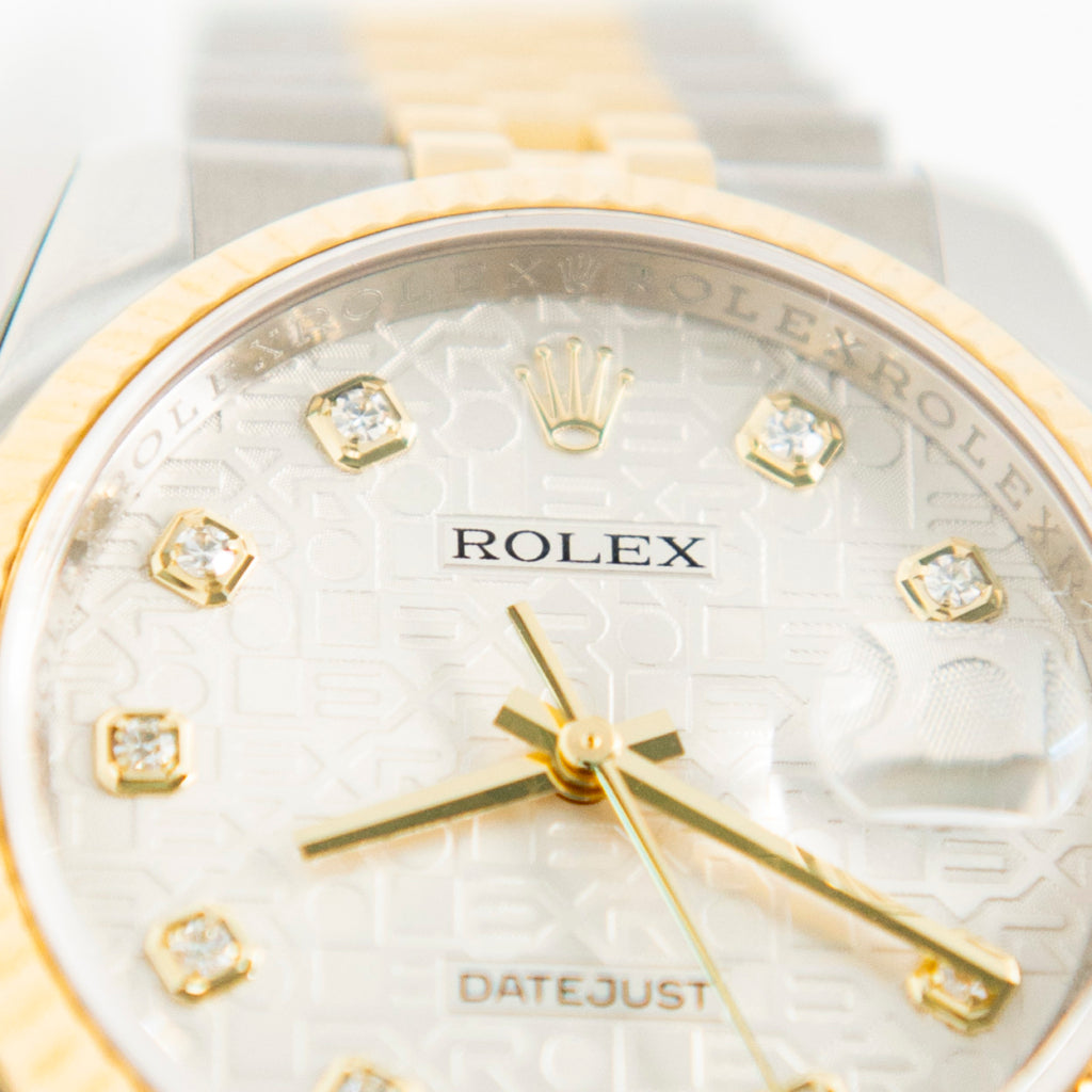 Rolex Two-tone Diamond Datejust 36mm