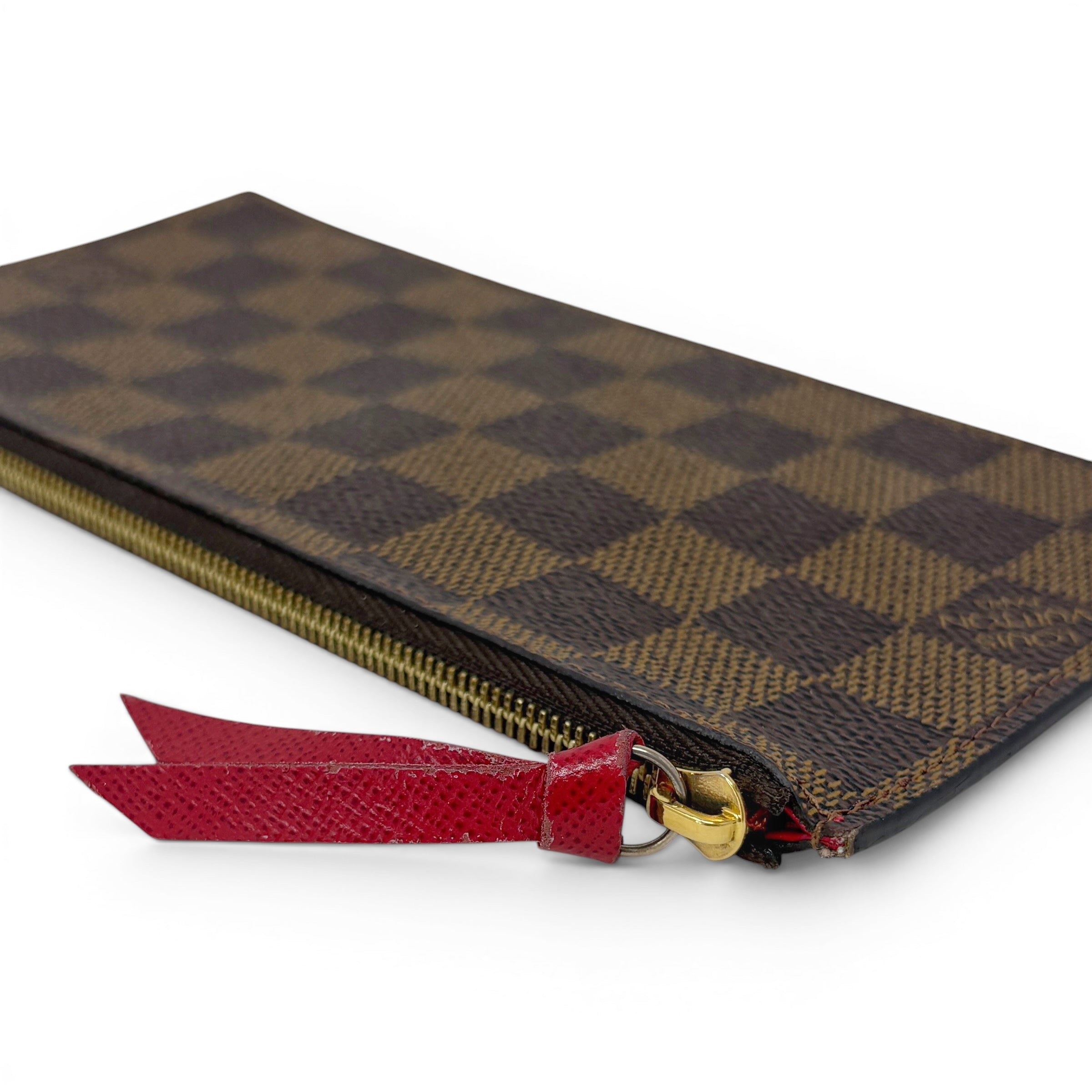 Louis Vuitton Damier Ebene Felicie Zipper Insert