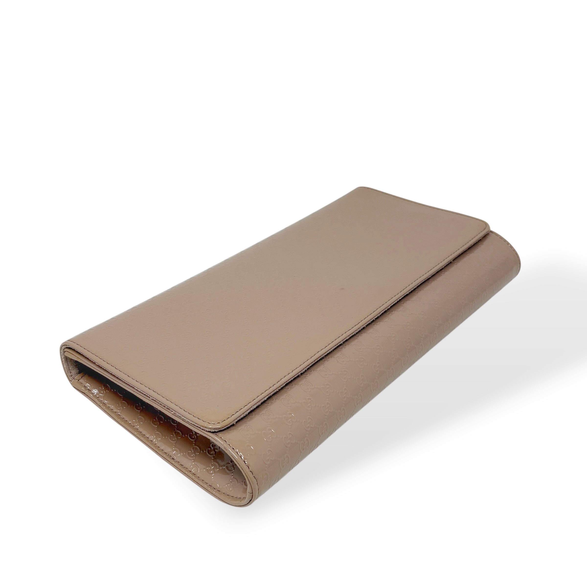Gucci Blush Microssima Broadway Clutch