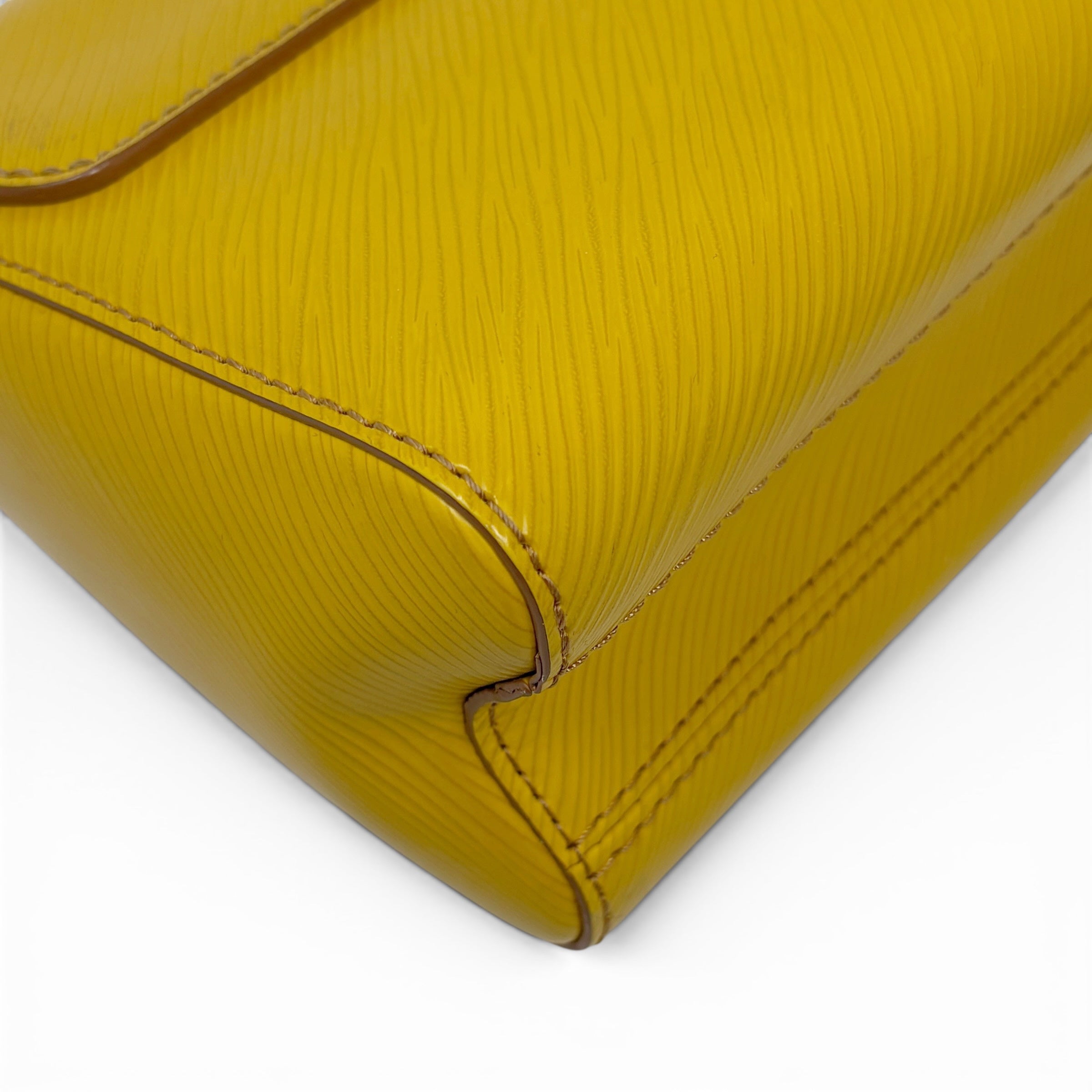Louis Vuitton Yellow Epi Twist PM