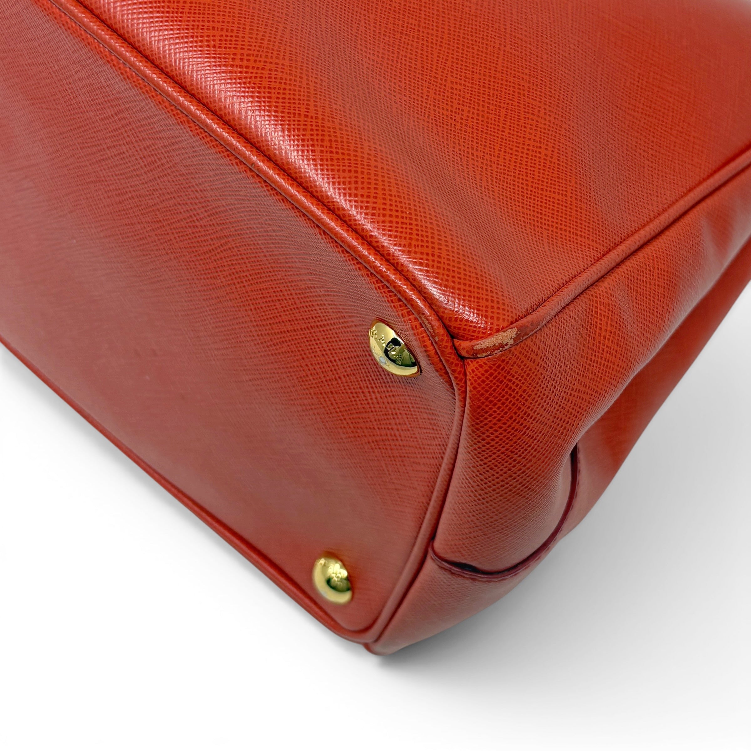 Prada Red Medium Galleria Tote