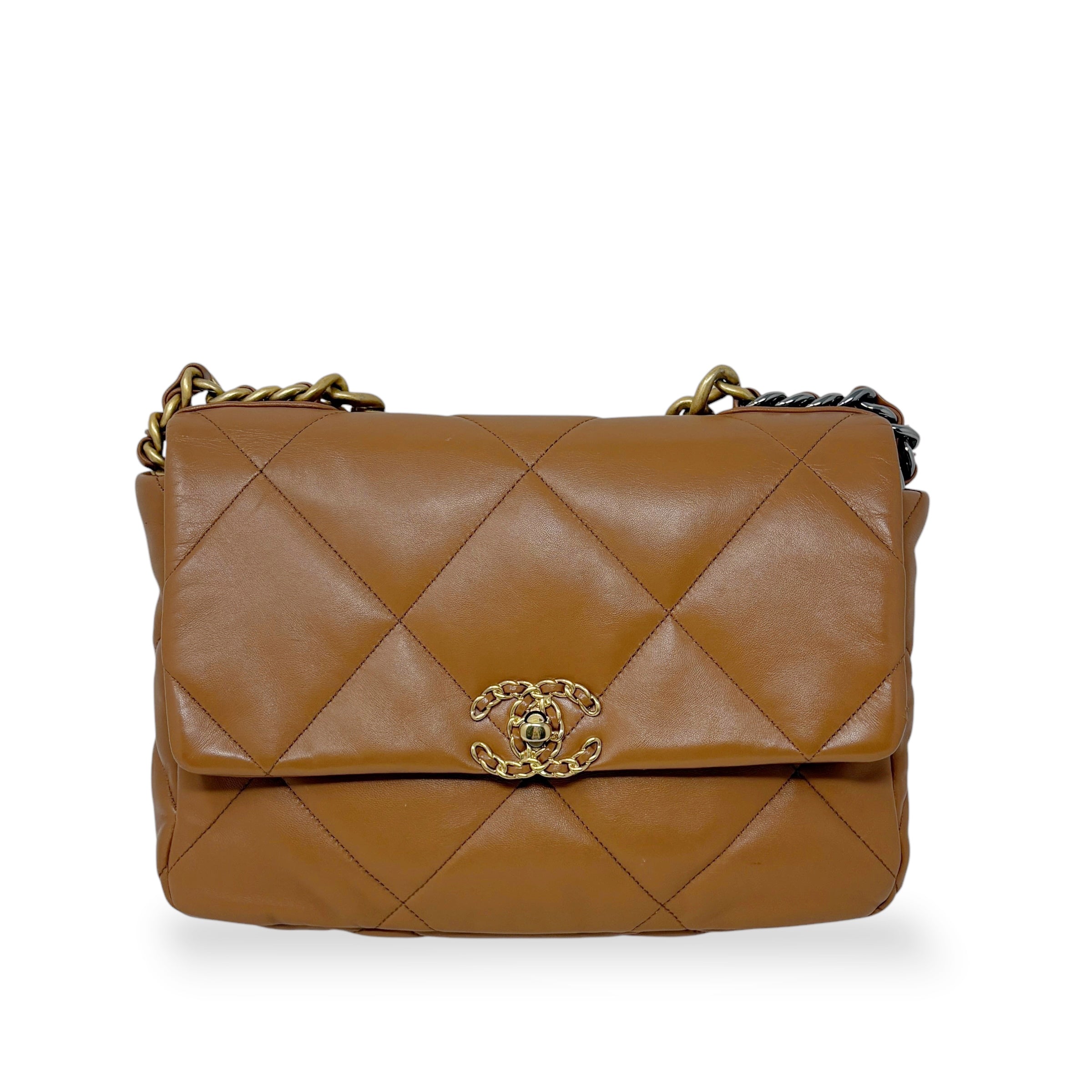 Chanel Caramel Large 19 Flap