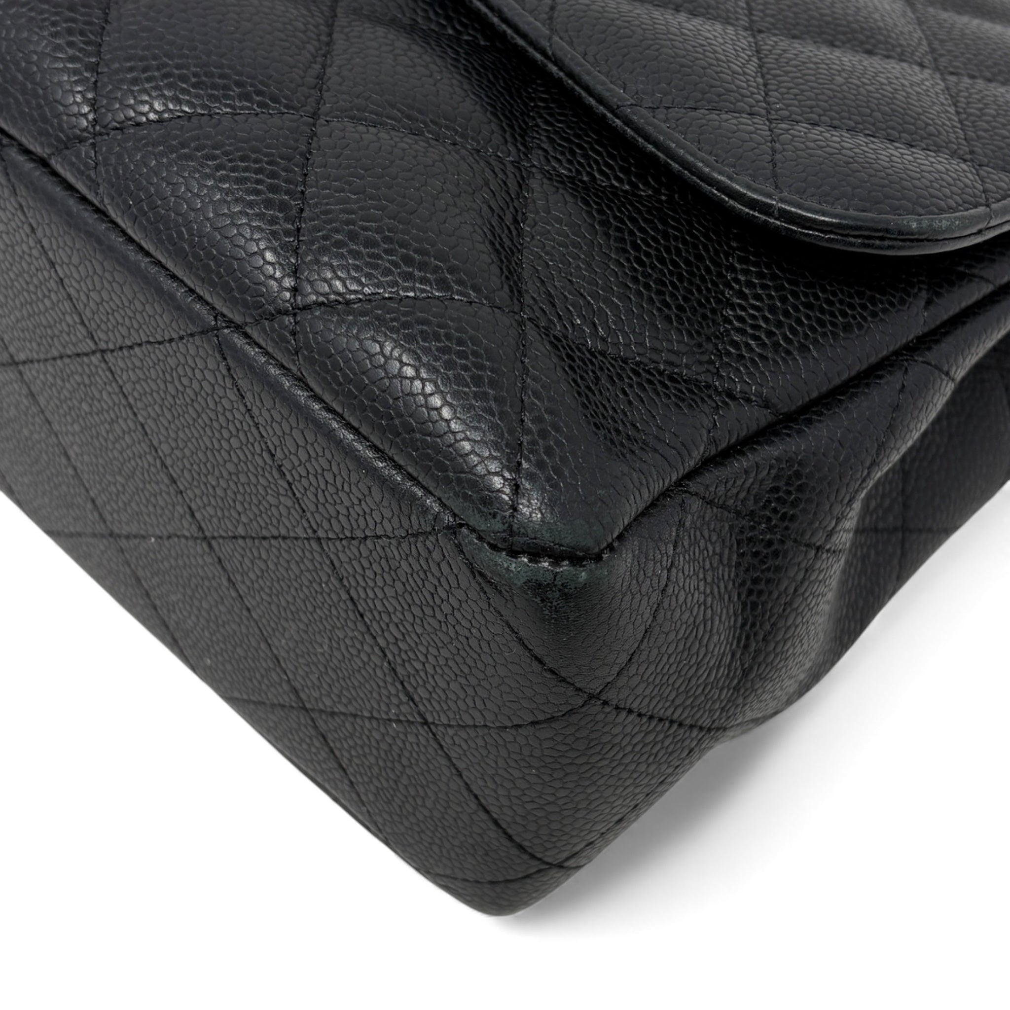 Chanel Black Jumbo Single Flap