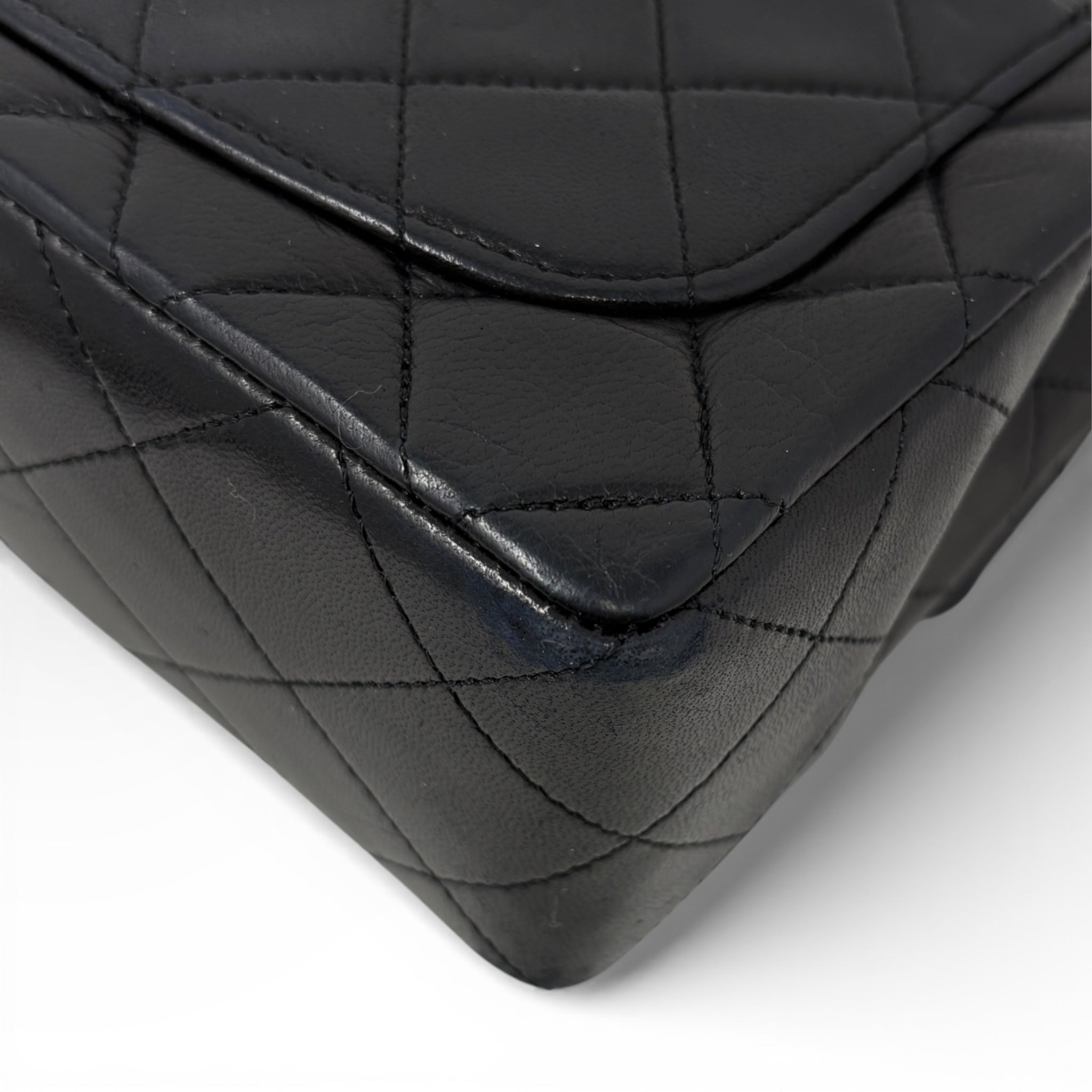 Chanel Black Vintage Mini Square Flap