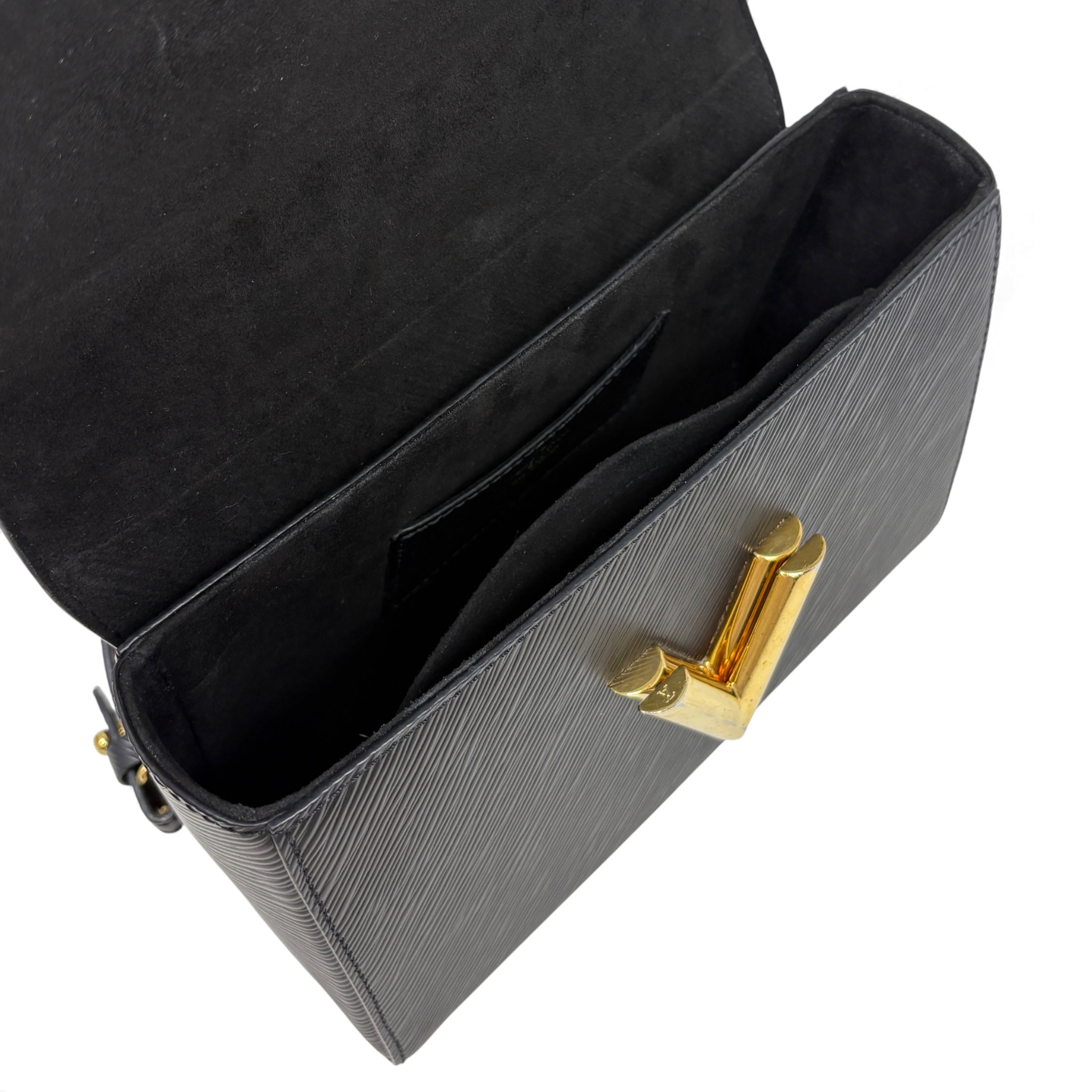 Louis Vuitton Black Epi Twist MM