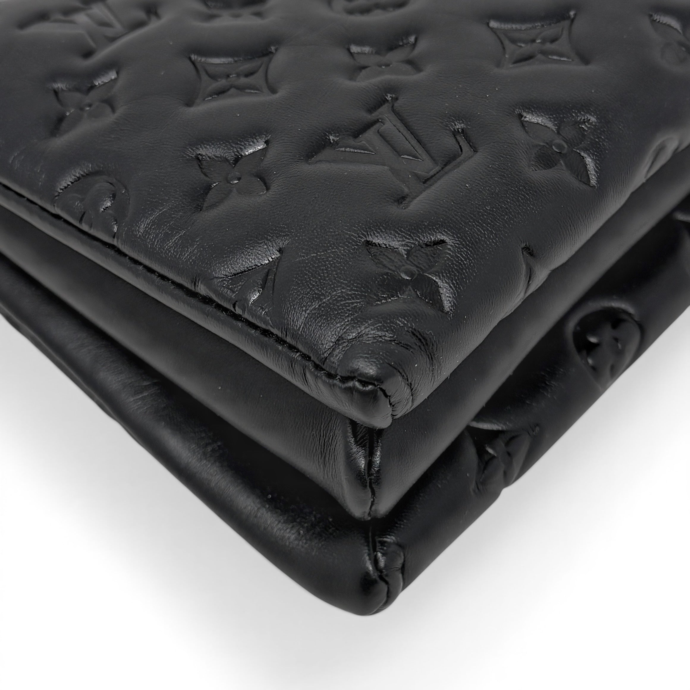 Louis Vuitton Black Coussin PM