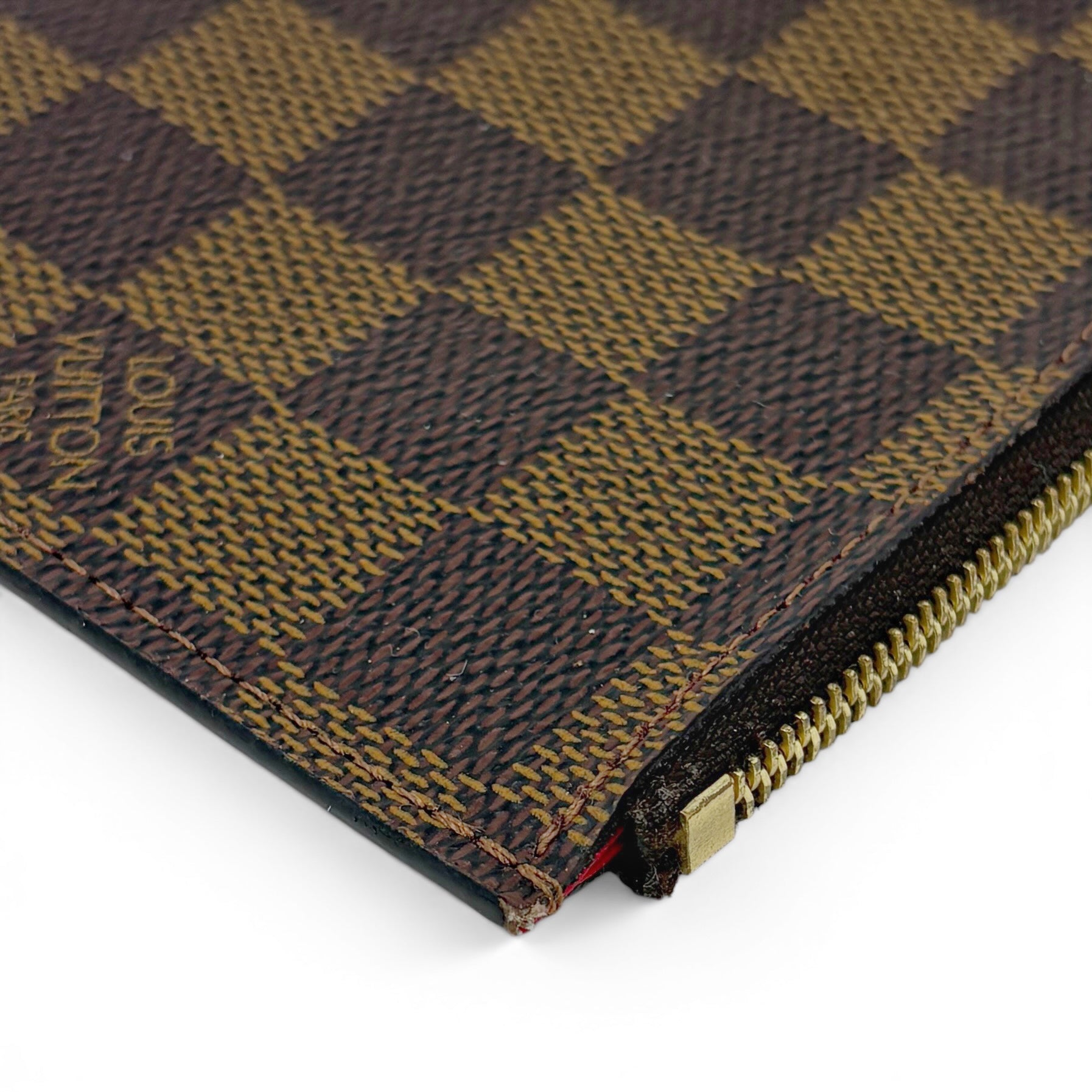 Louis Vuitton Damier Ebene Felicie Zipper Insert